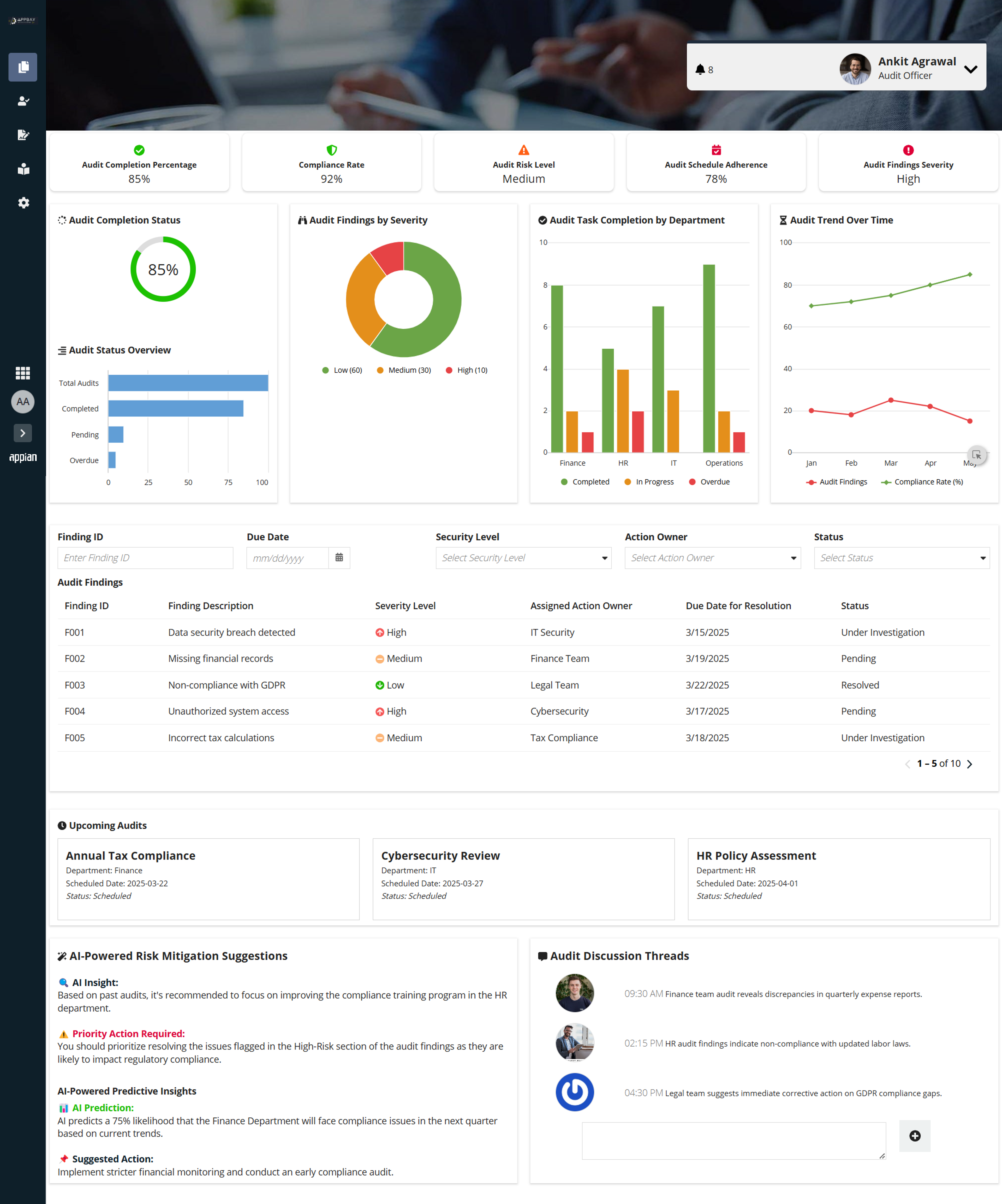 Appbay Audit IQ screenshot 1