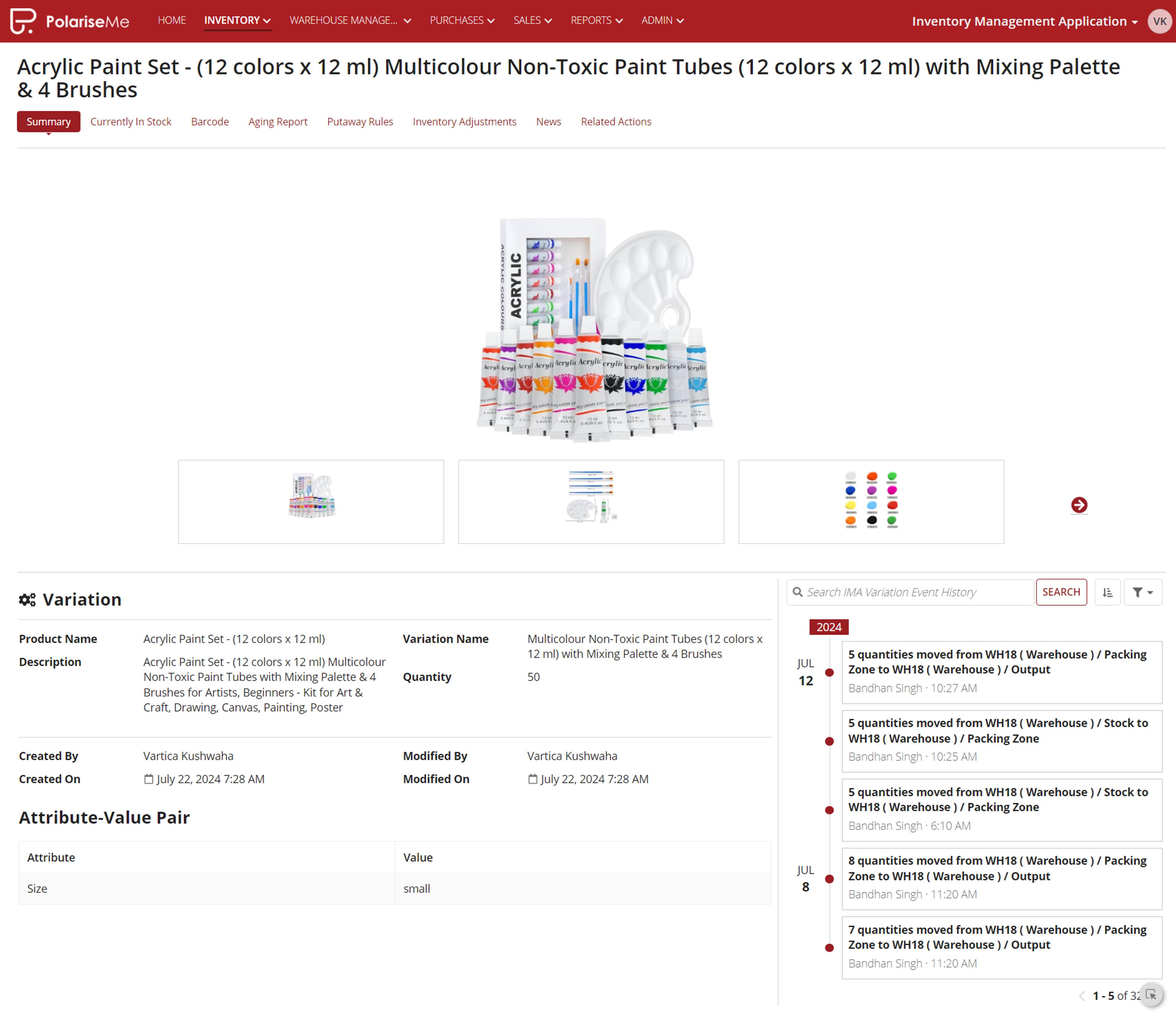 InventoWareElite - Manage Inventory, Warehouse and Orders screenshot 5