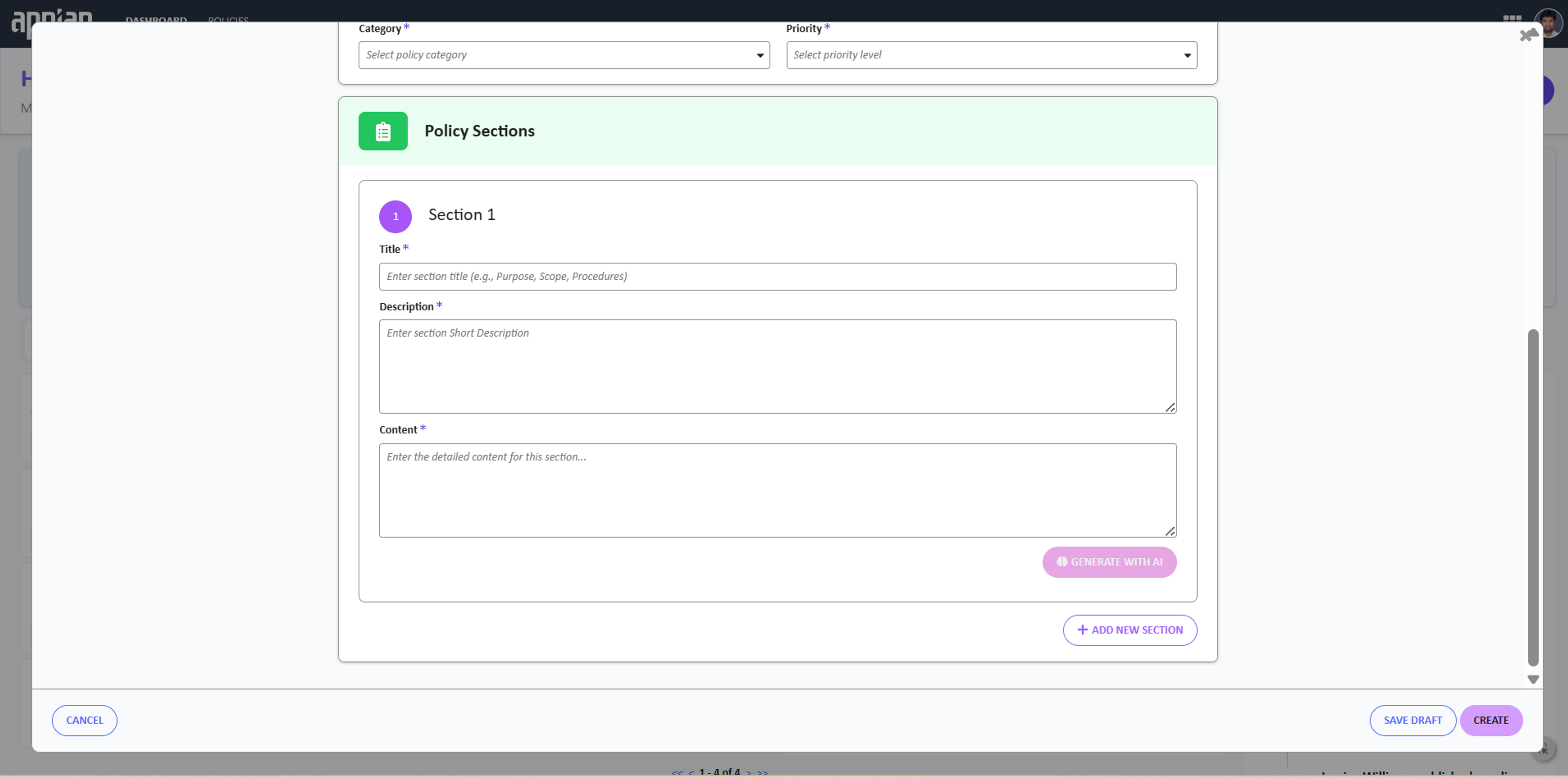 Maantic PolicyAI Hub screenshot 1
