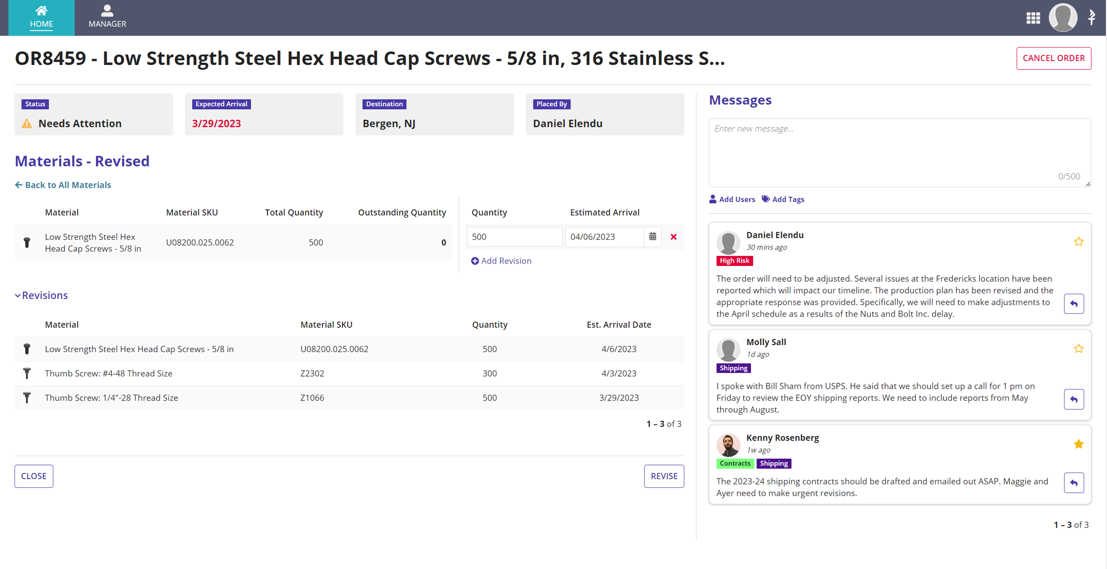 Material Supply Management screenshot 3