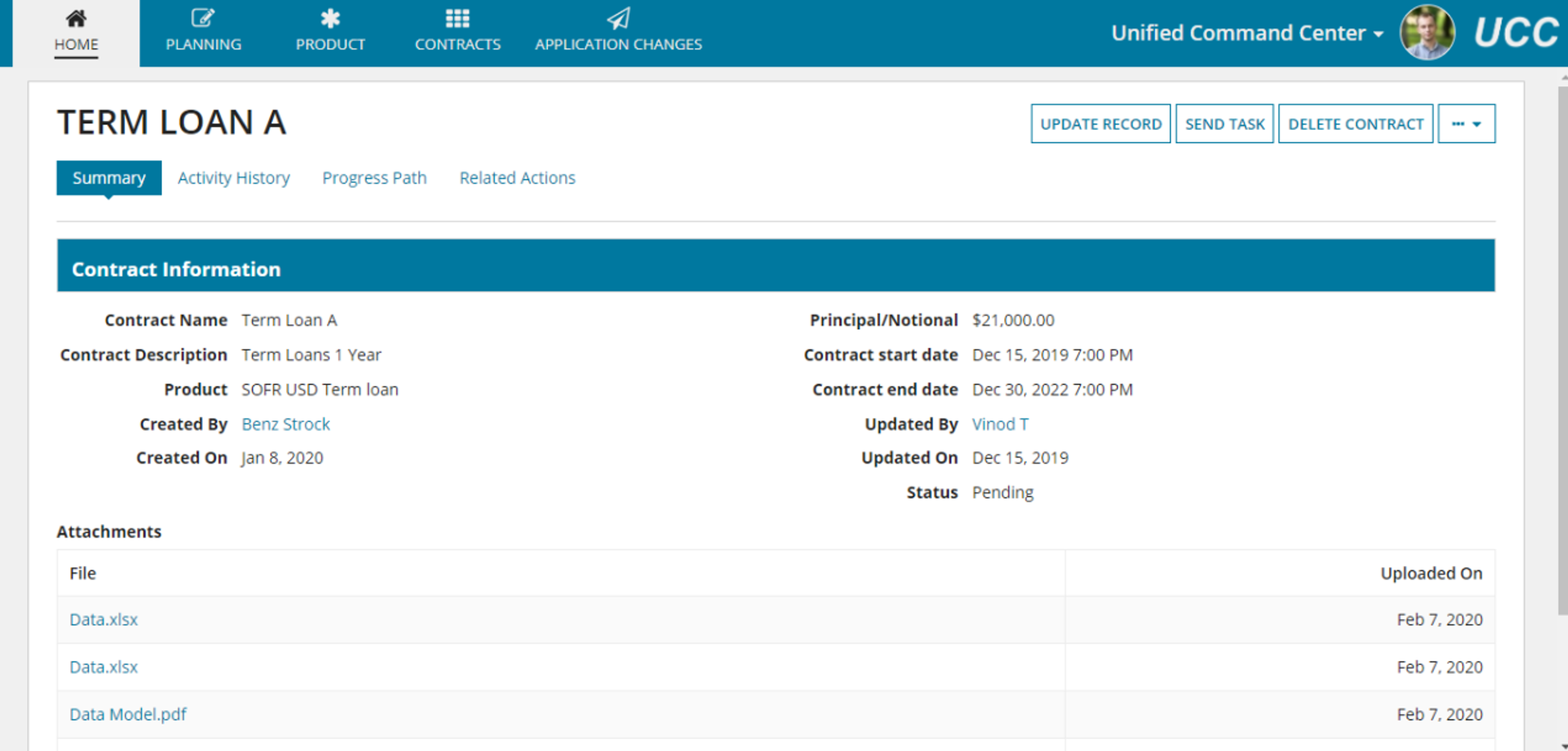 Unified command center screenshot 3