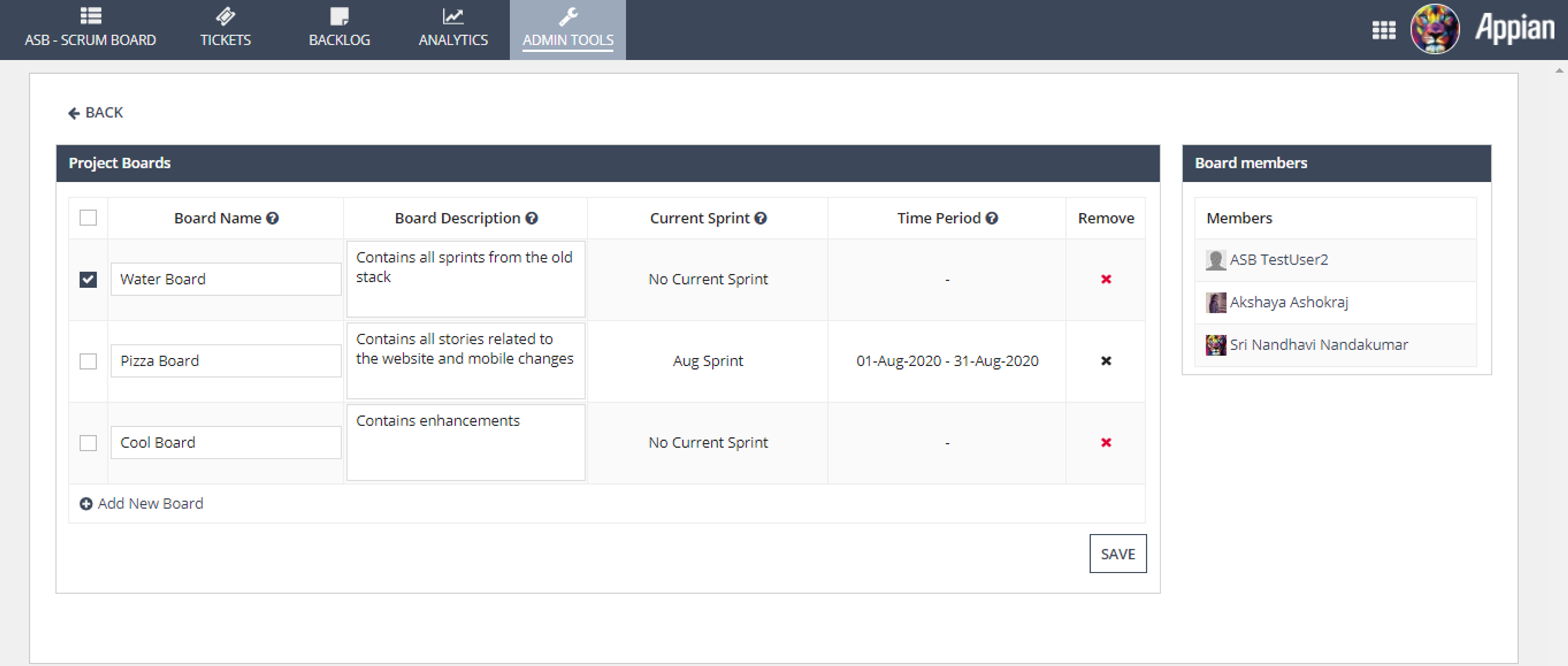 Appian Scrum Board (ASB) - Scooby screenshot 10
