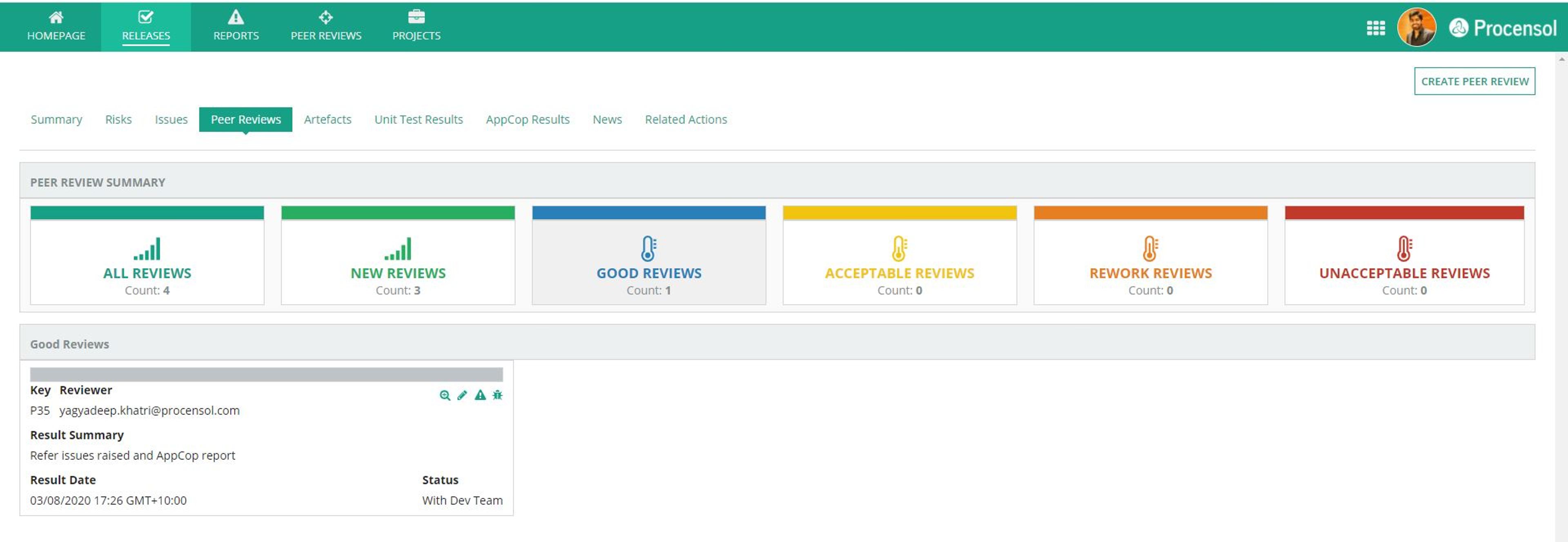 COE and AppCop screenshot 4