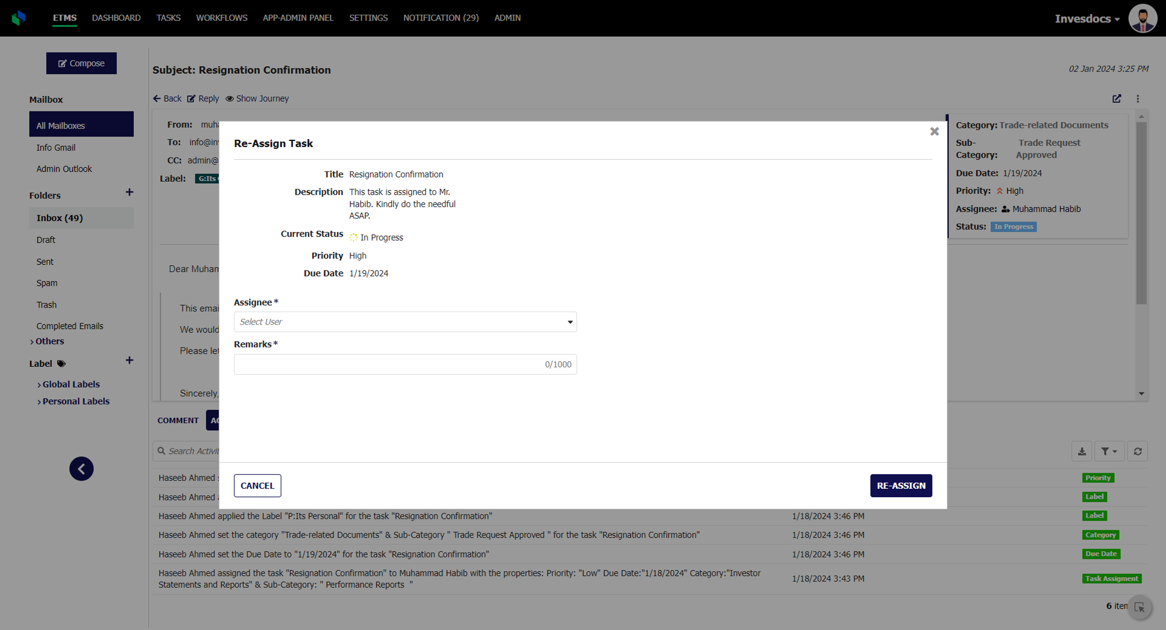 InvesDocs screenshot 7