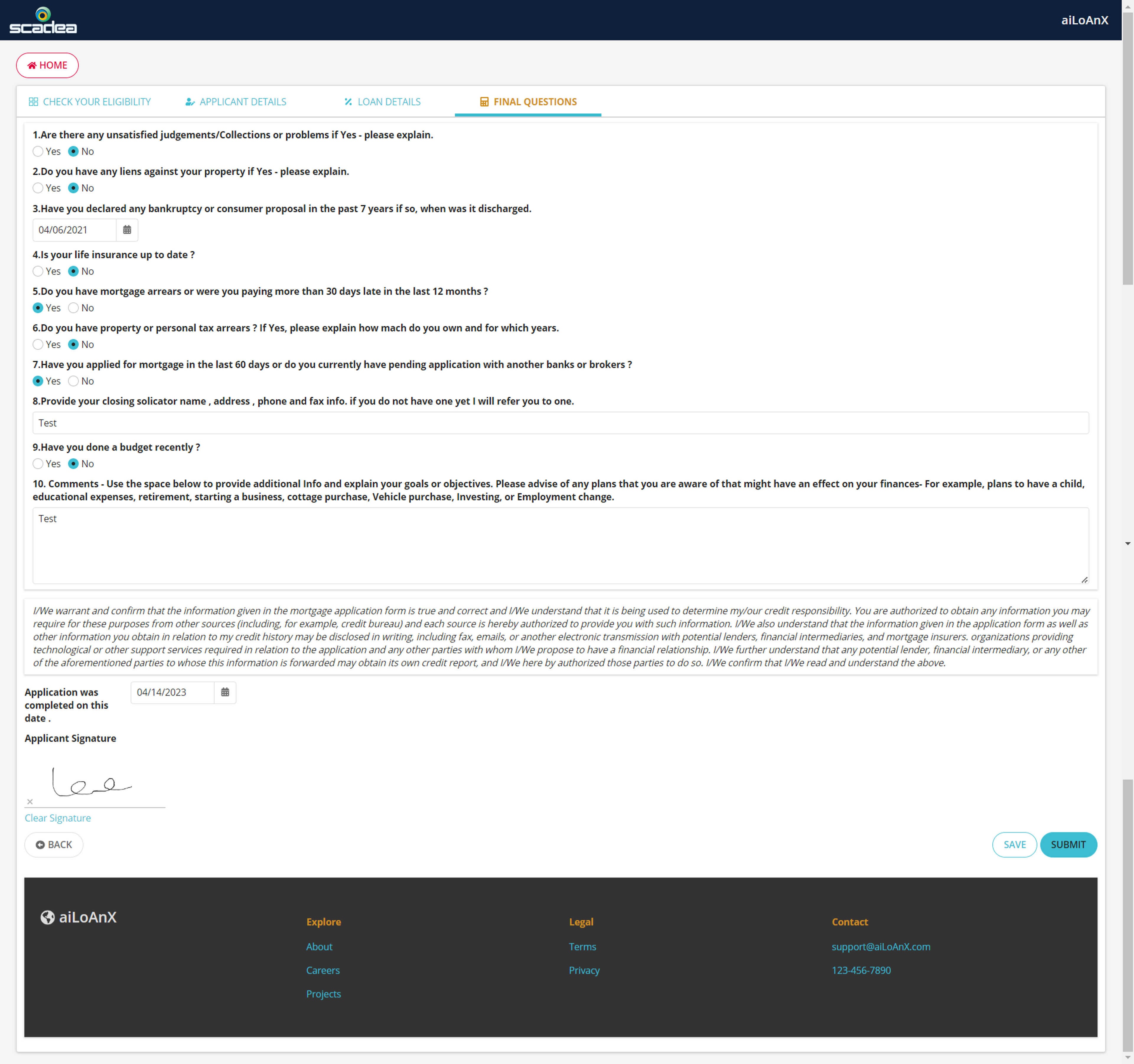 aiLoanX - Mortgage Workflow Management screenshot 16