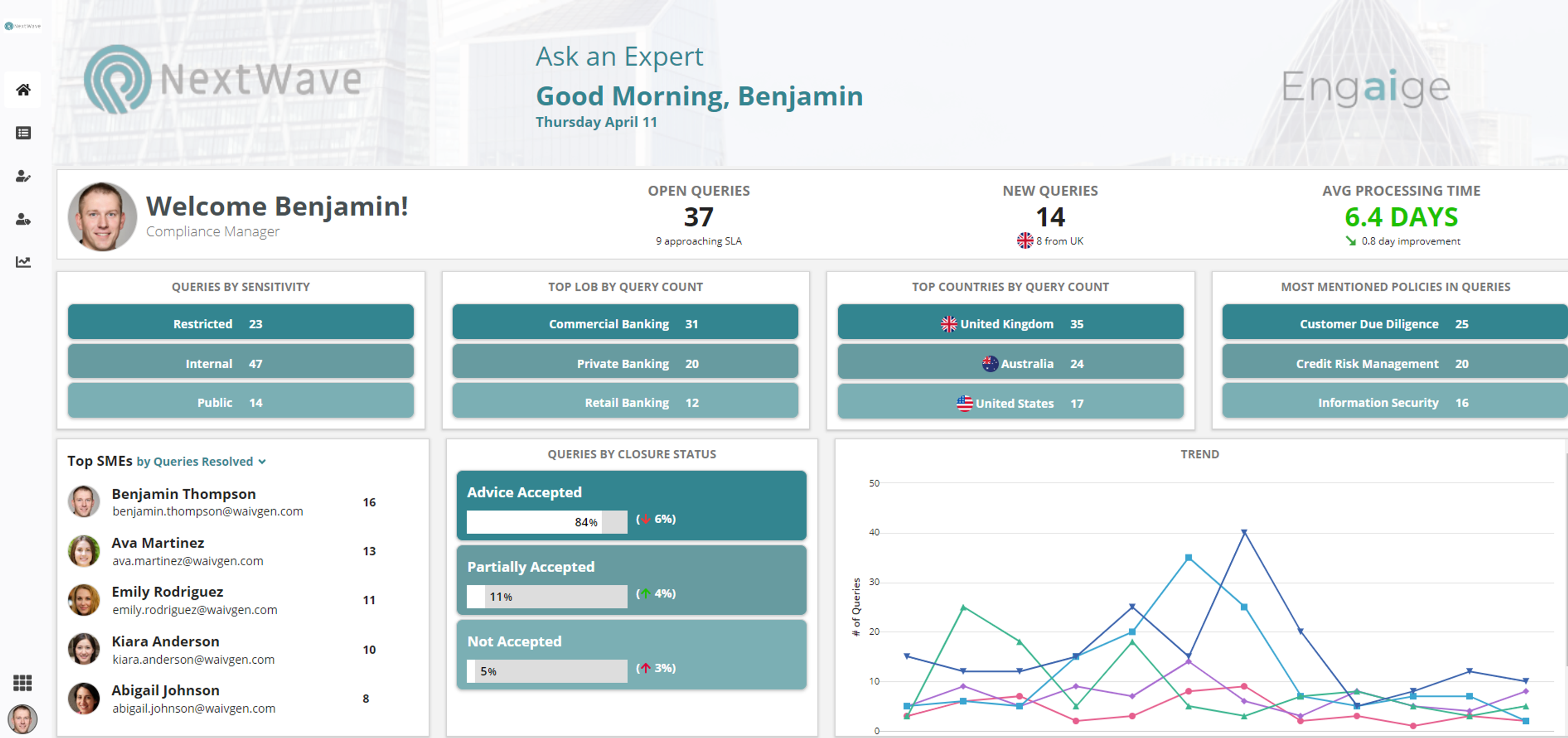 Engaige Compliance screenshot 3