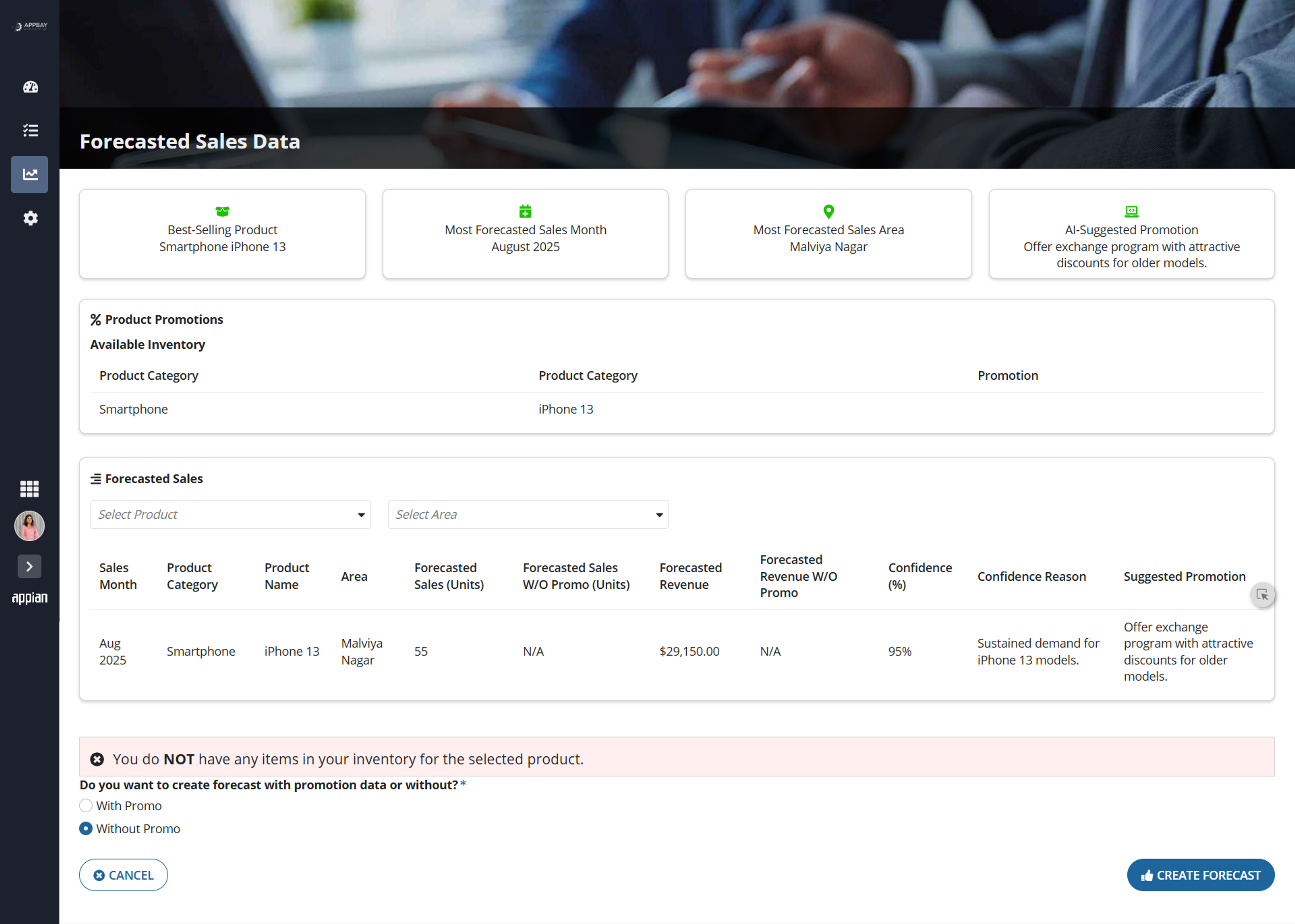 Appbay Demand Forecasting Edge - Demand Planning with AI screenshot 7