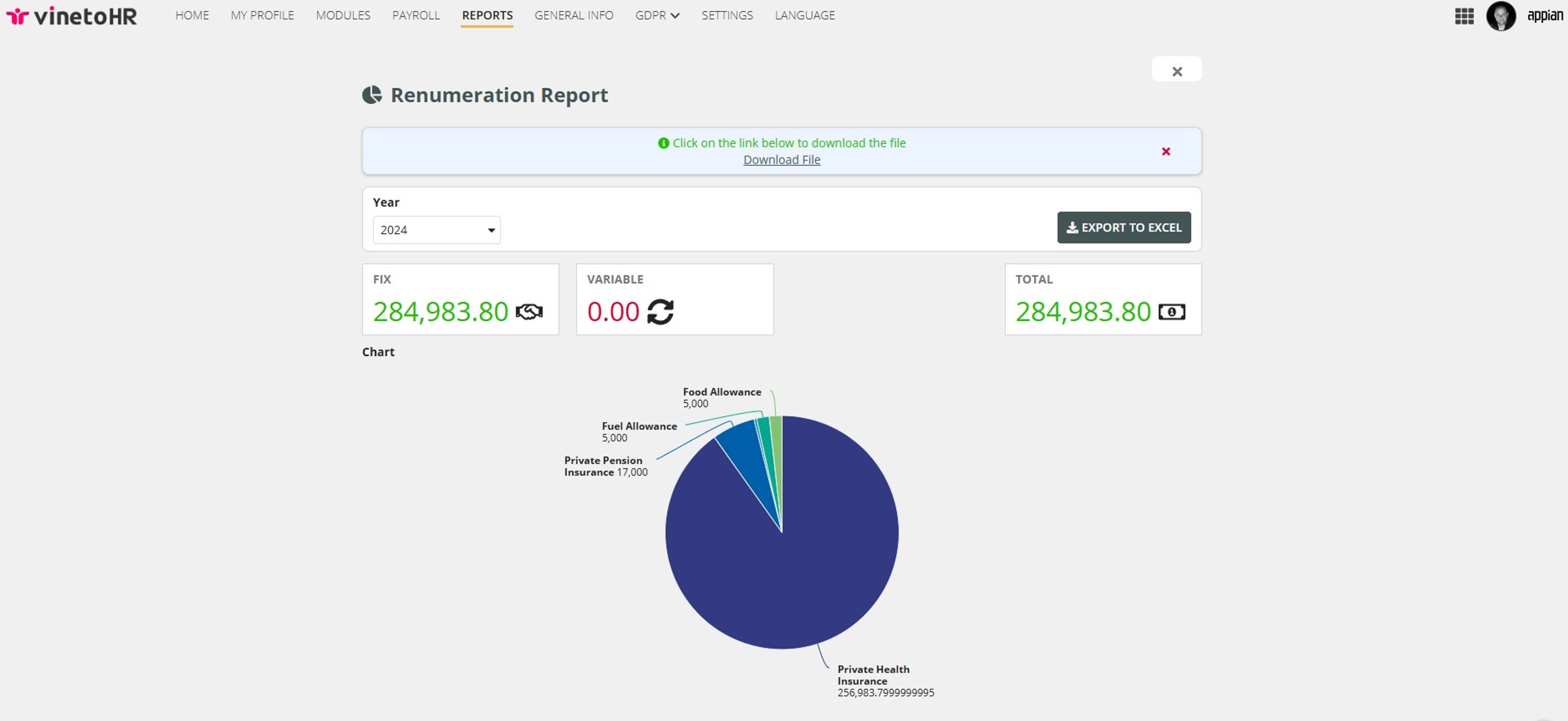 VinetoHR - The COMPLETE HRIS-HRMS Solution screenshot 8