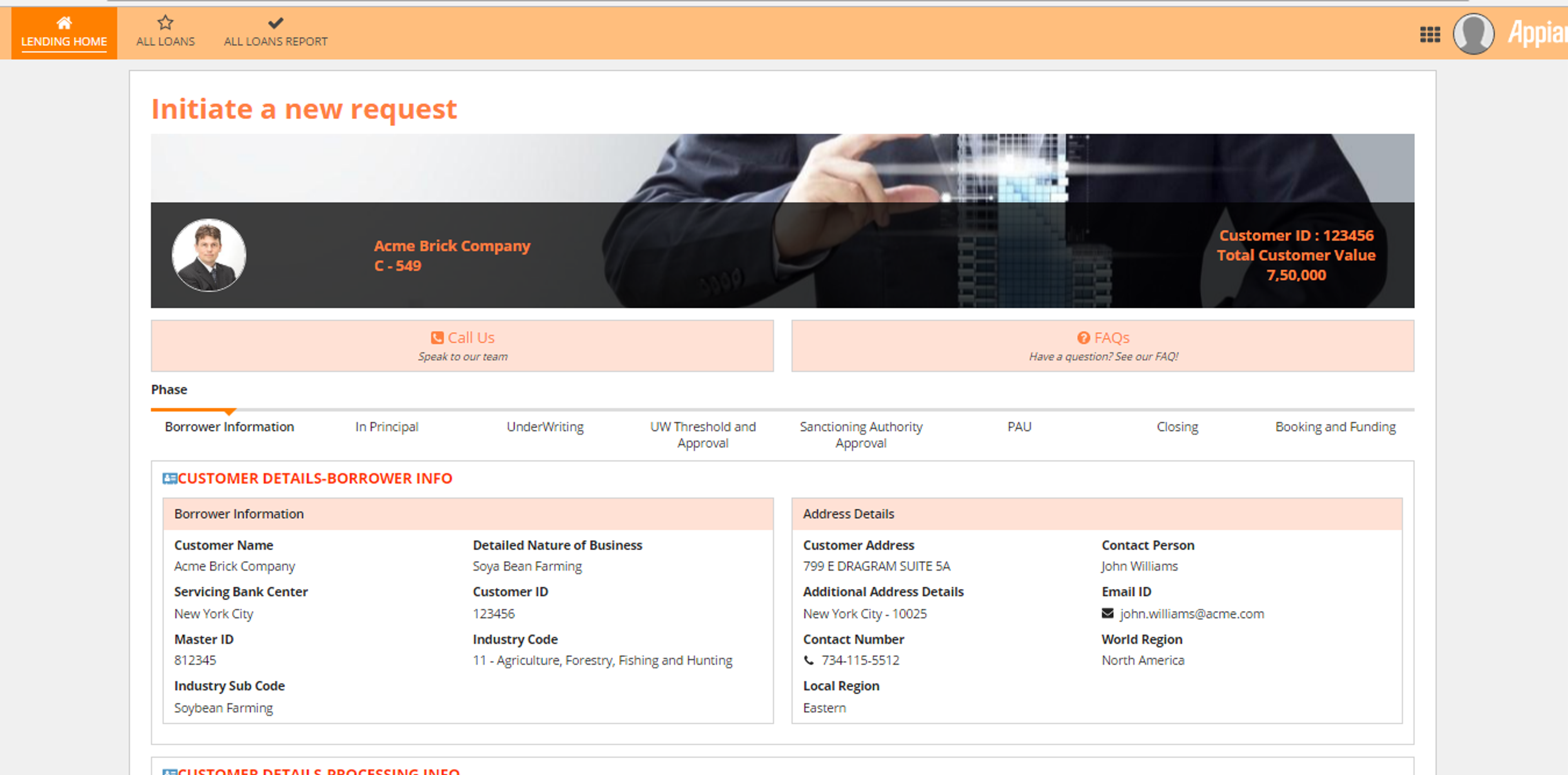Commercial Credit Origination screenshot 1