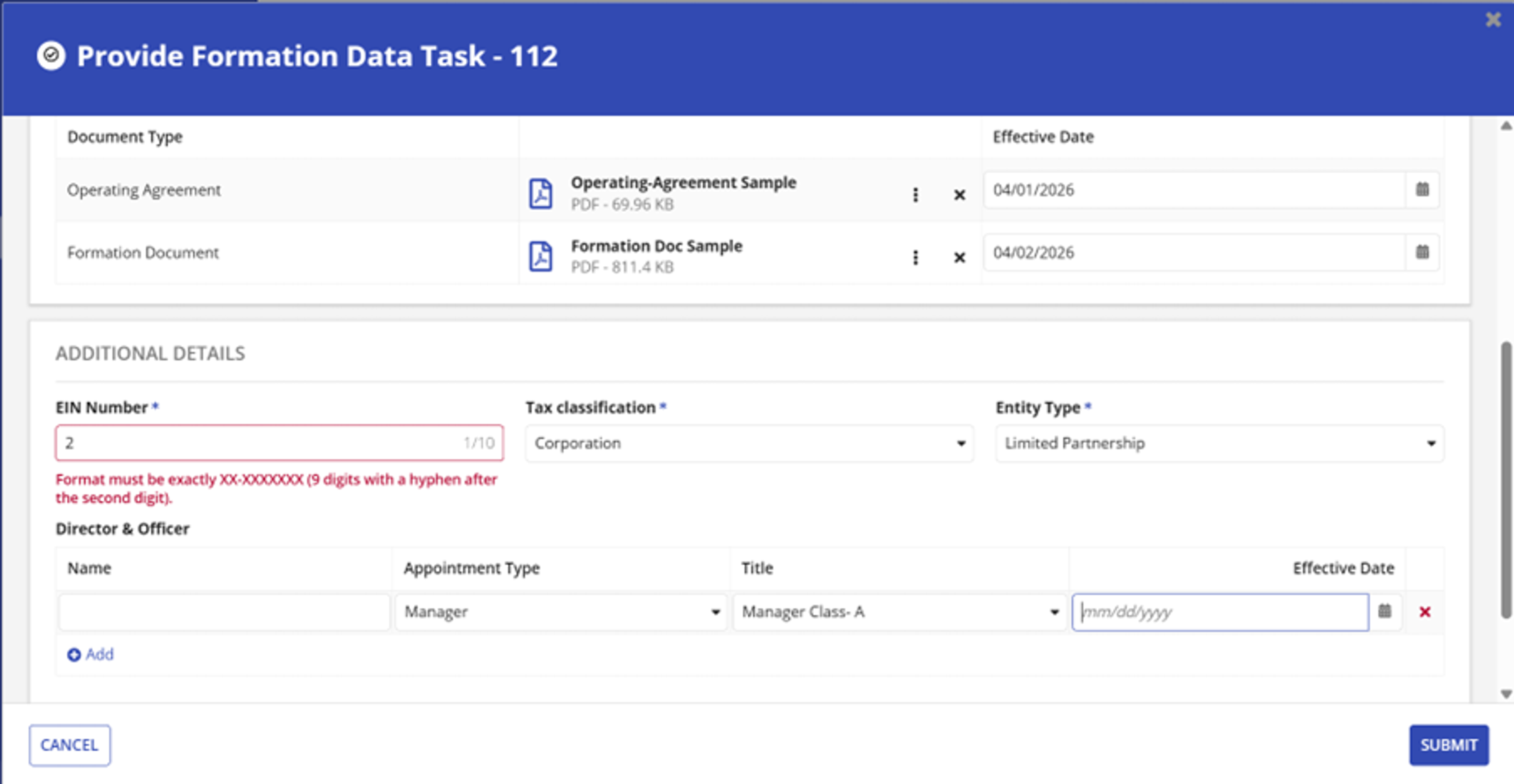 LexHex - Legal Entity Management  screenshot 7