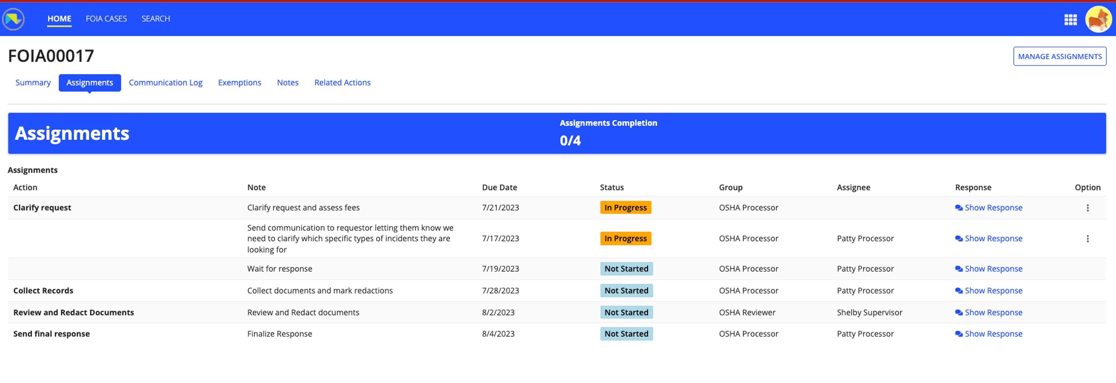 Open Government Workflow screenshot 5