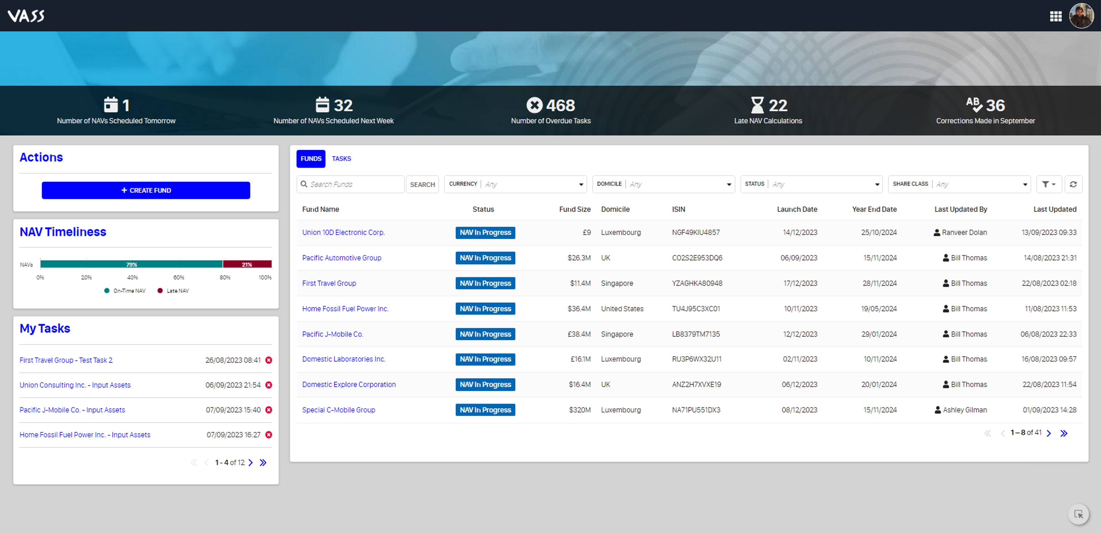 Fund Administration Services screenshot 1