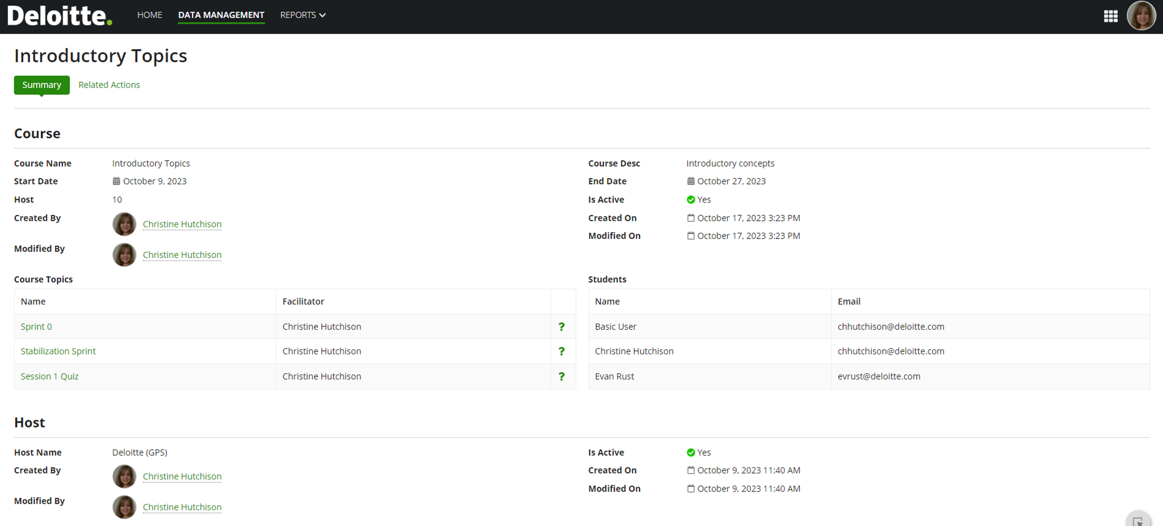 Deloitte Training Application screenshot 7
