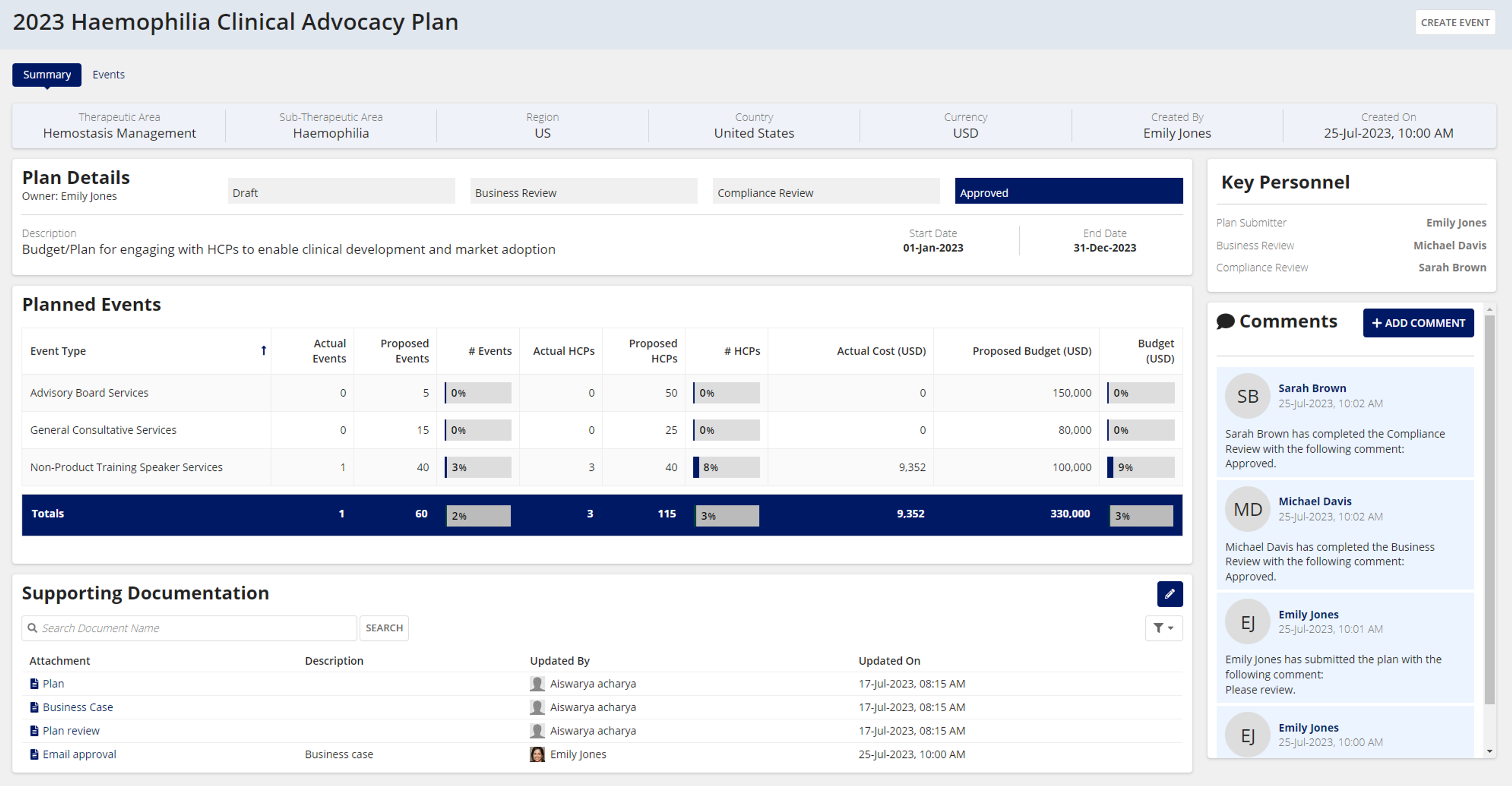 HCP Engagement Assist screenshot 1