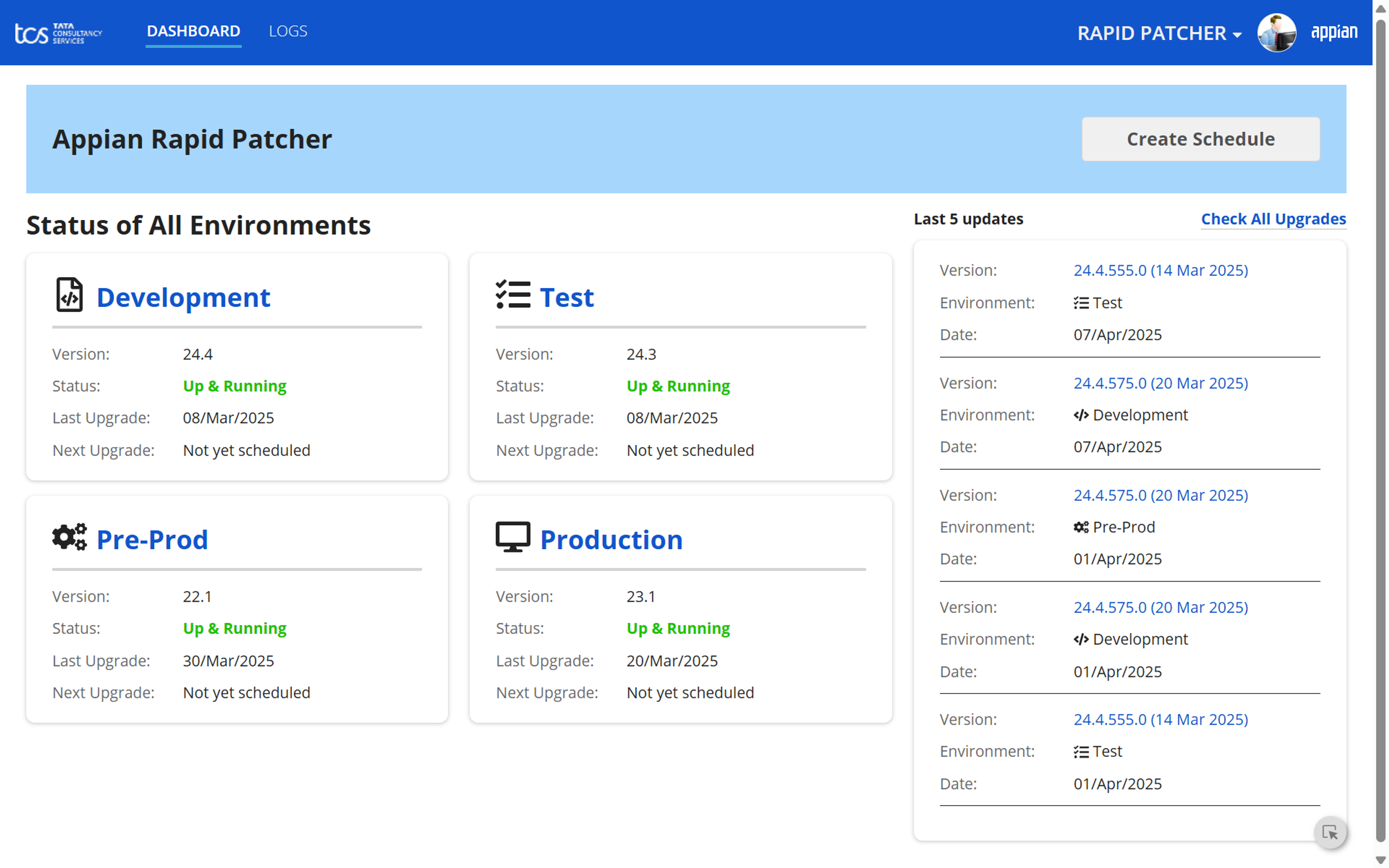 TCS Rapid Patcher screenshot 1