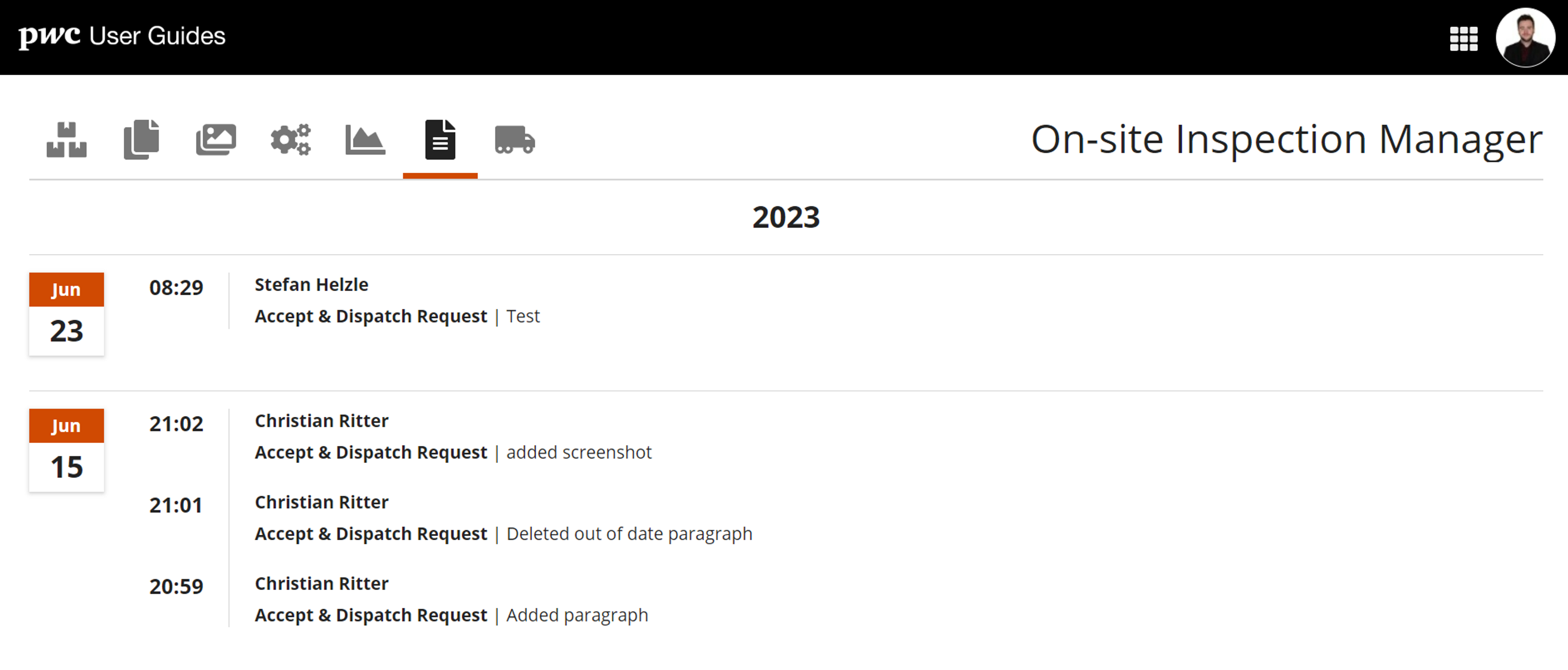 Application User Guides screenshot 2