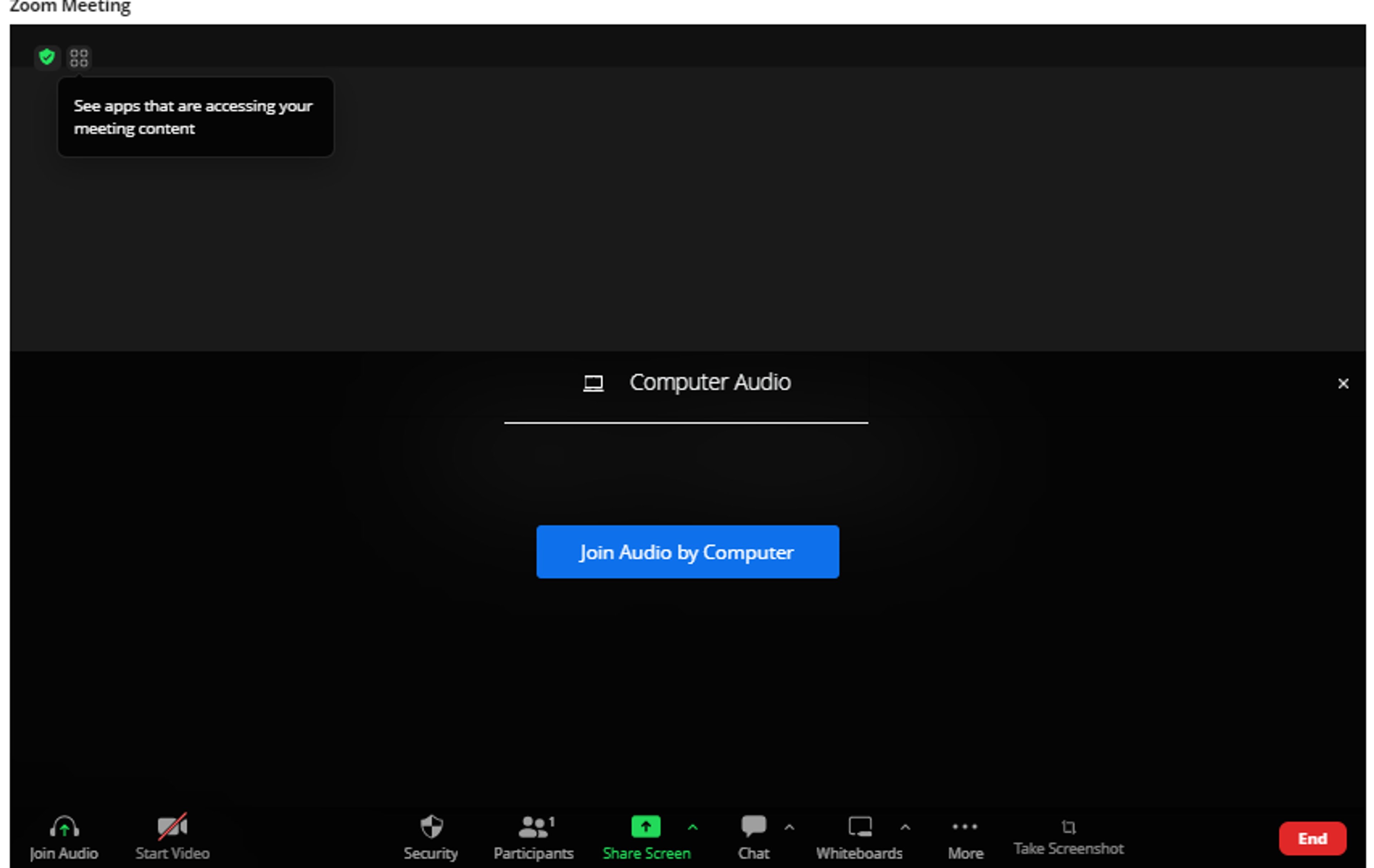 Join Zoom Meeting screenshot 2