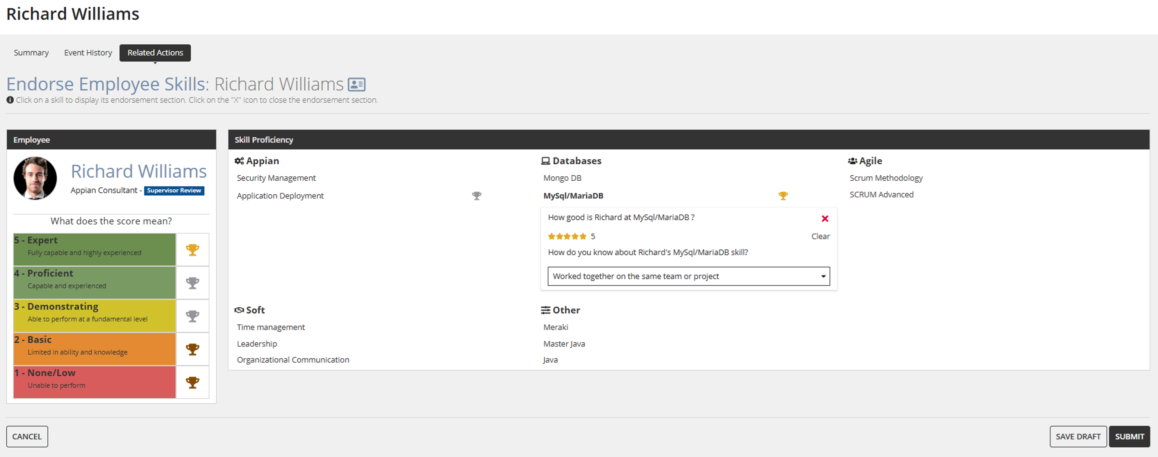 Employee Skill Management (ESM) screenshot 7