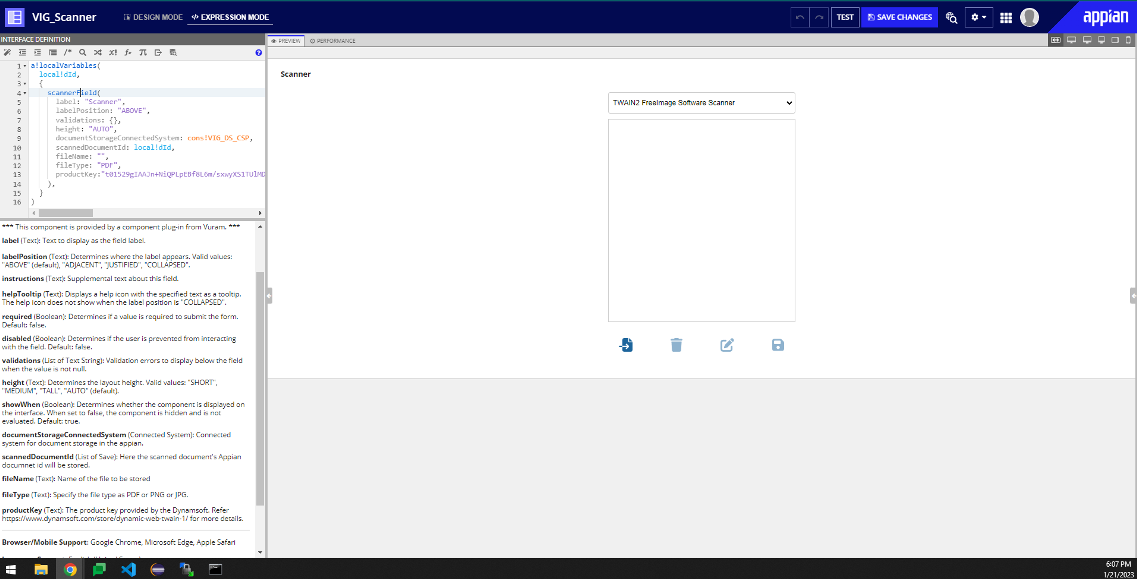 Scanner Component ( For devices with Twain Driver support) screenshot 1