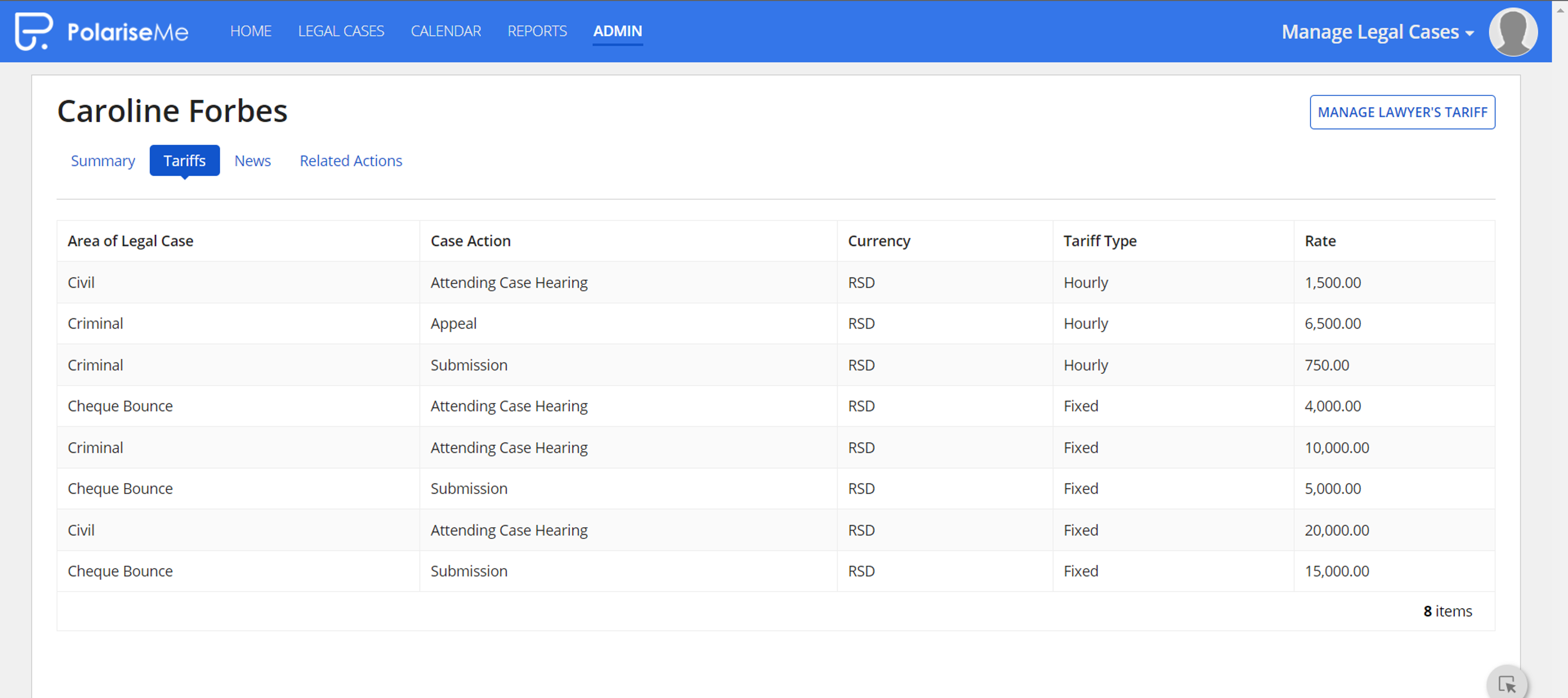 Litigation Management screenshot 3