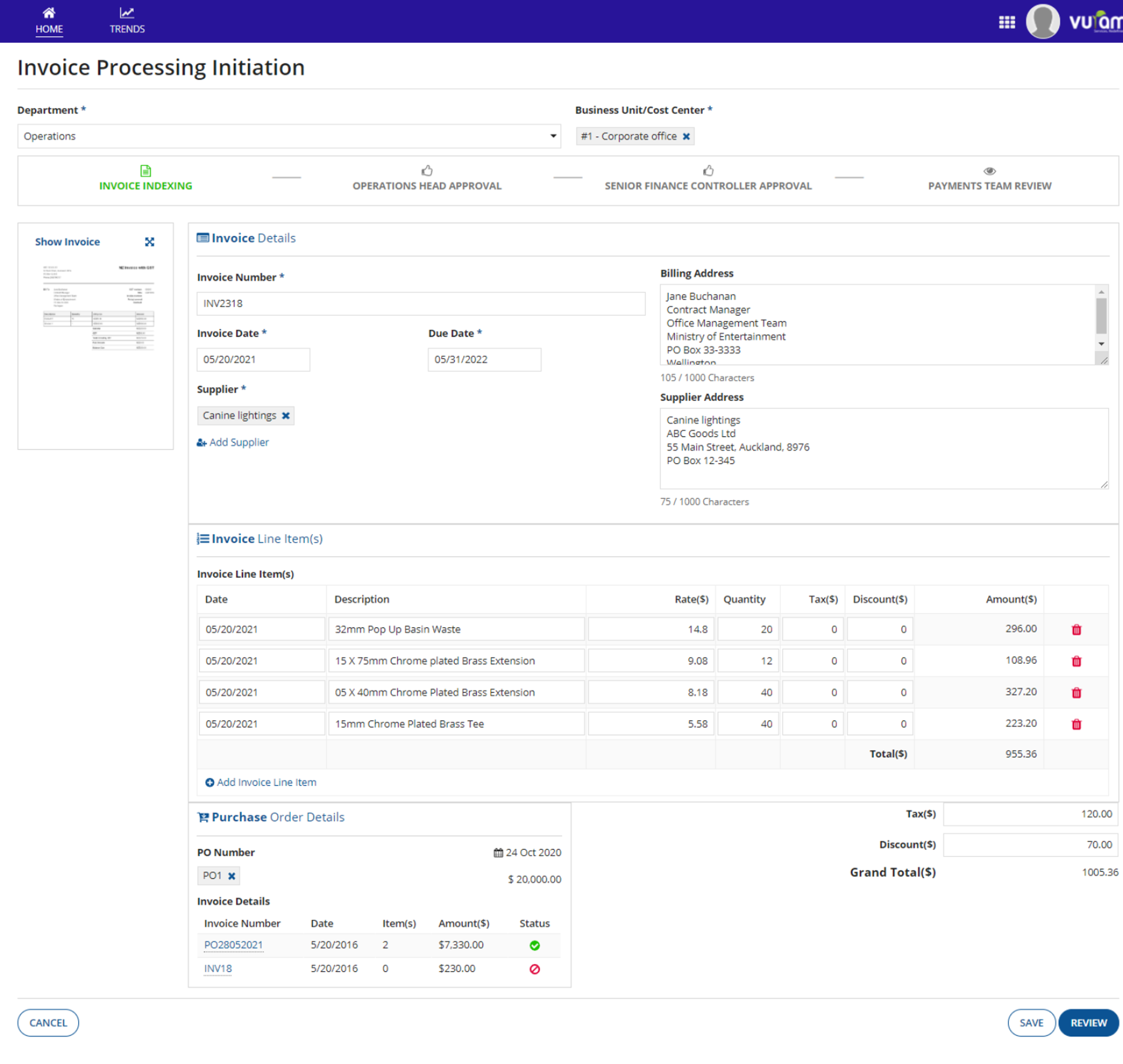 Intelligent Invoice Processing screenshot 7