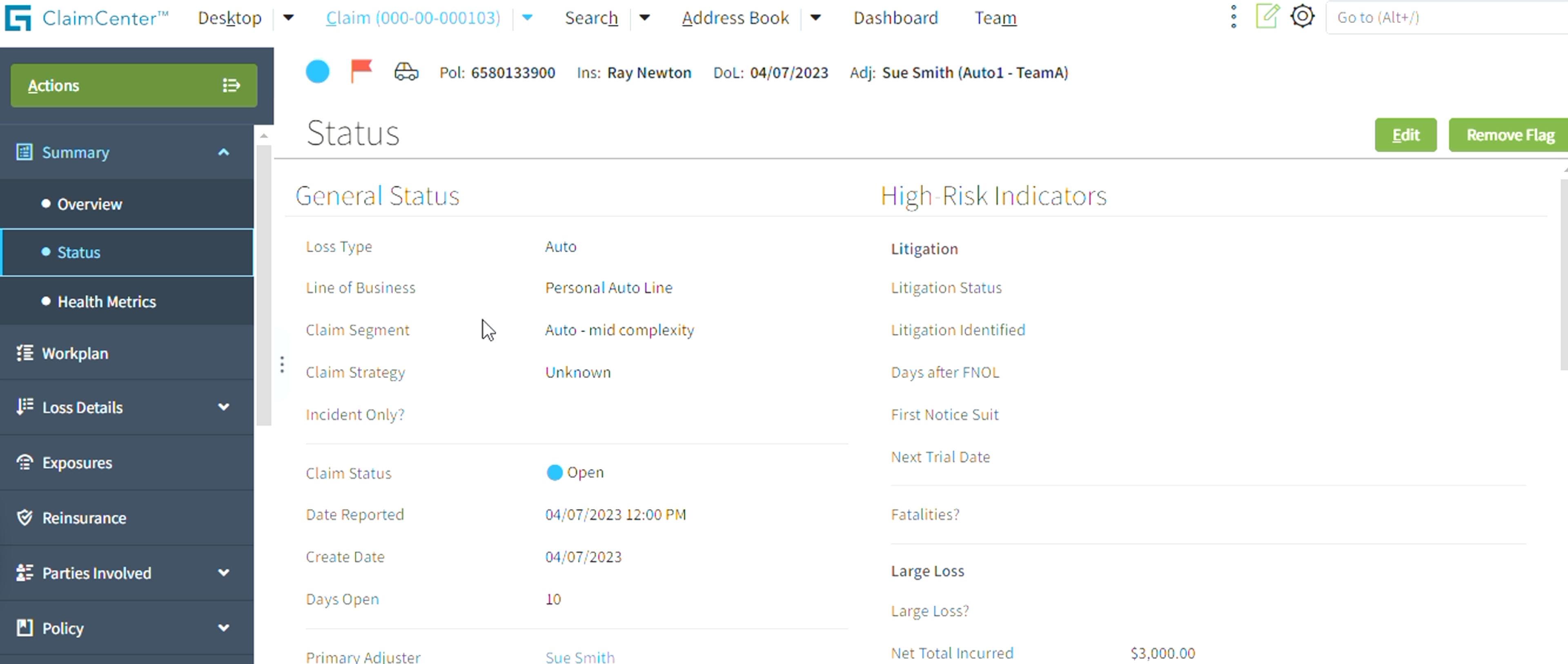 Infosys - Unified Claim Processing Solution screenshot 4