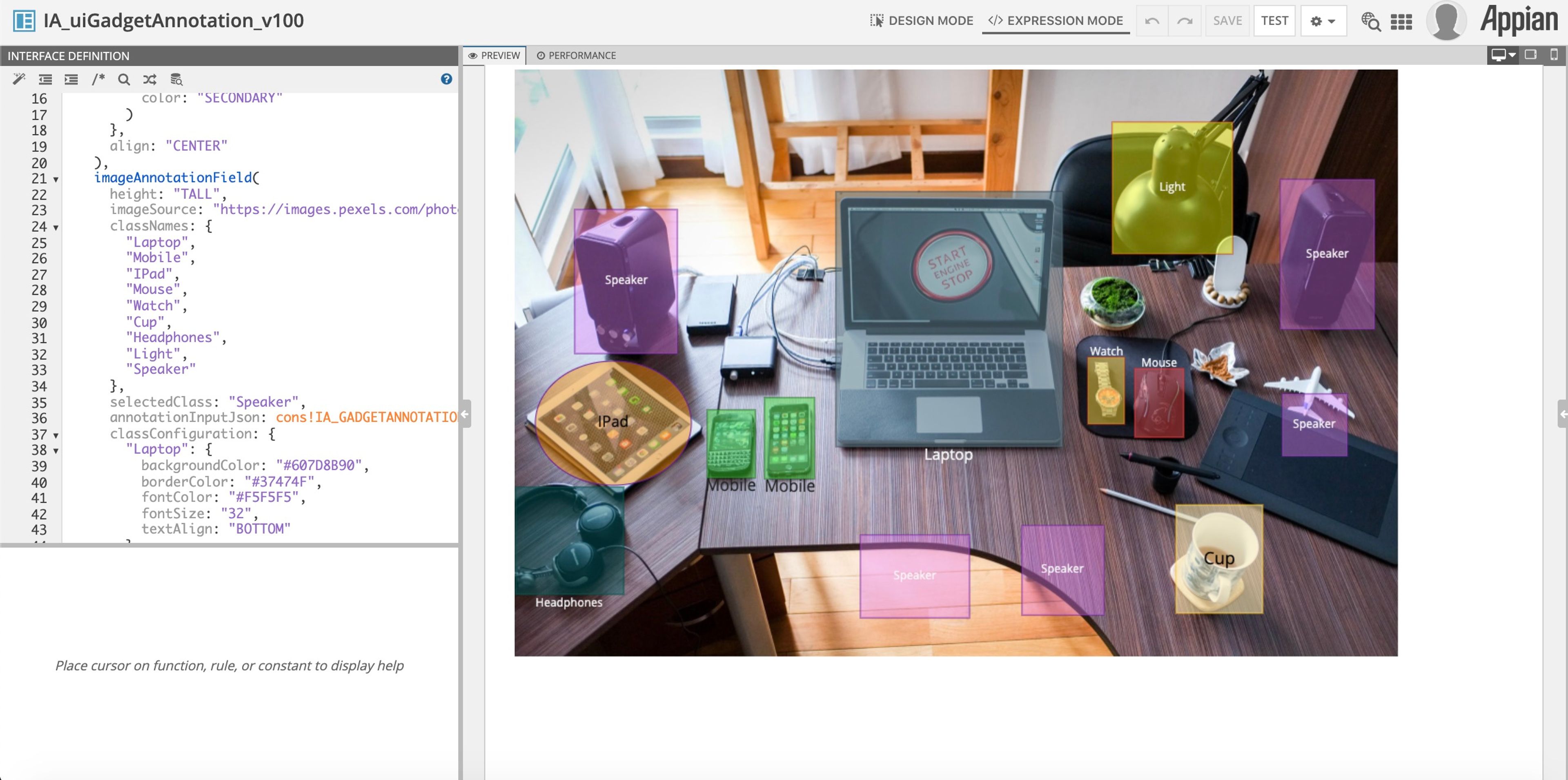 Image Annotation Component screenshot 3