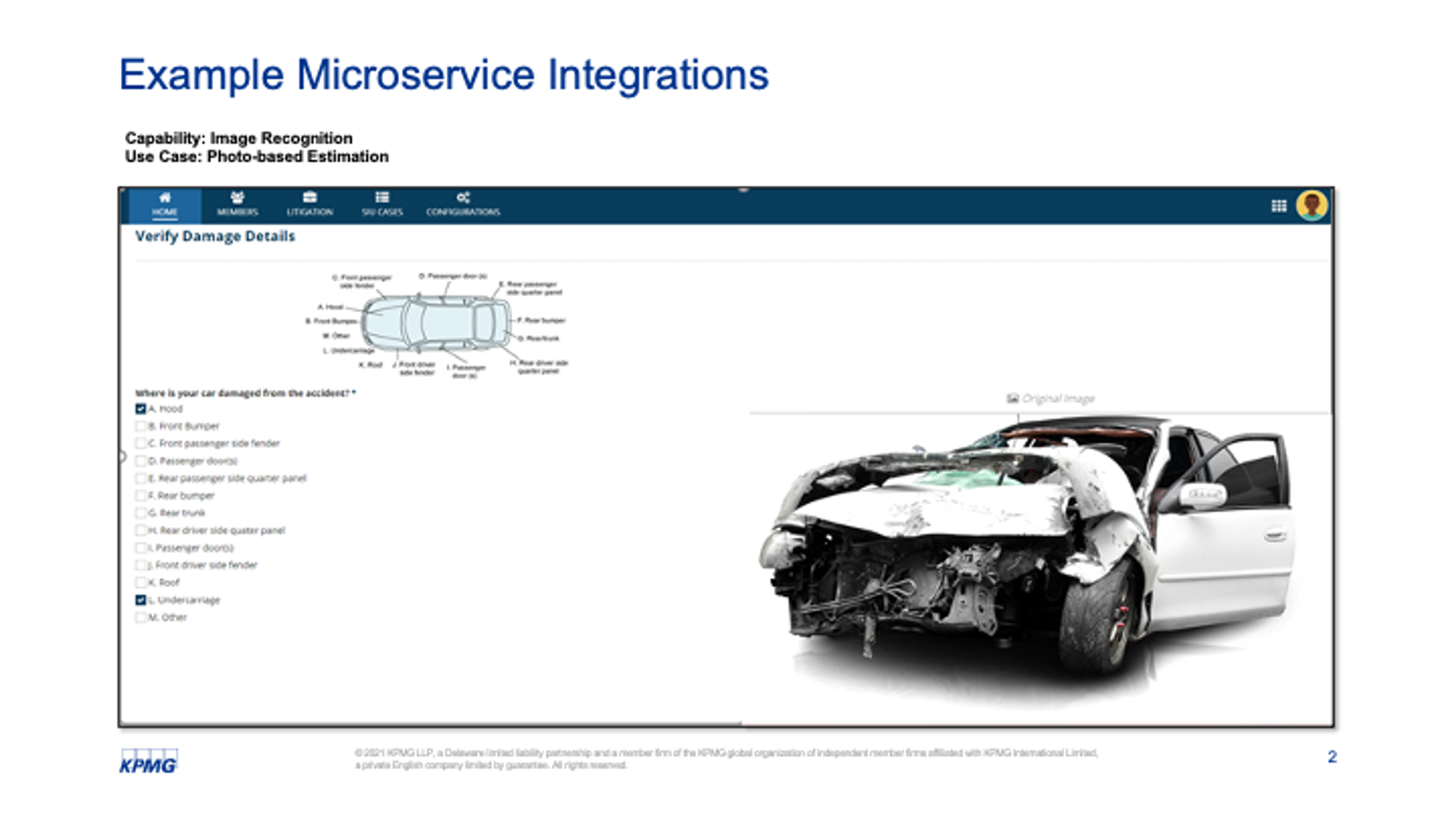 KPMG Insurance Claims Modernization screenshot 1