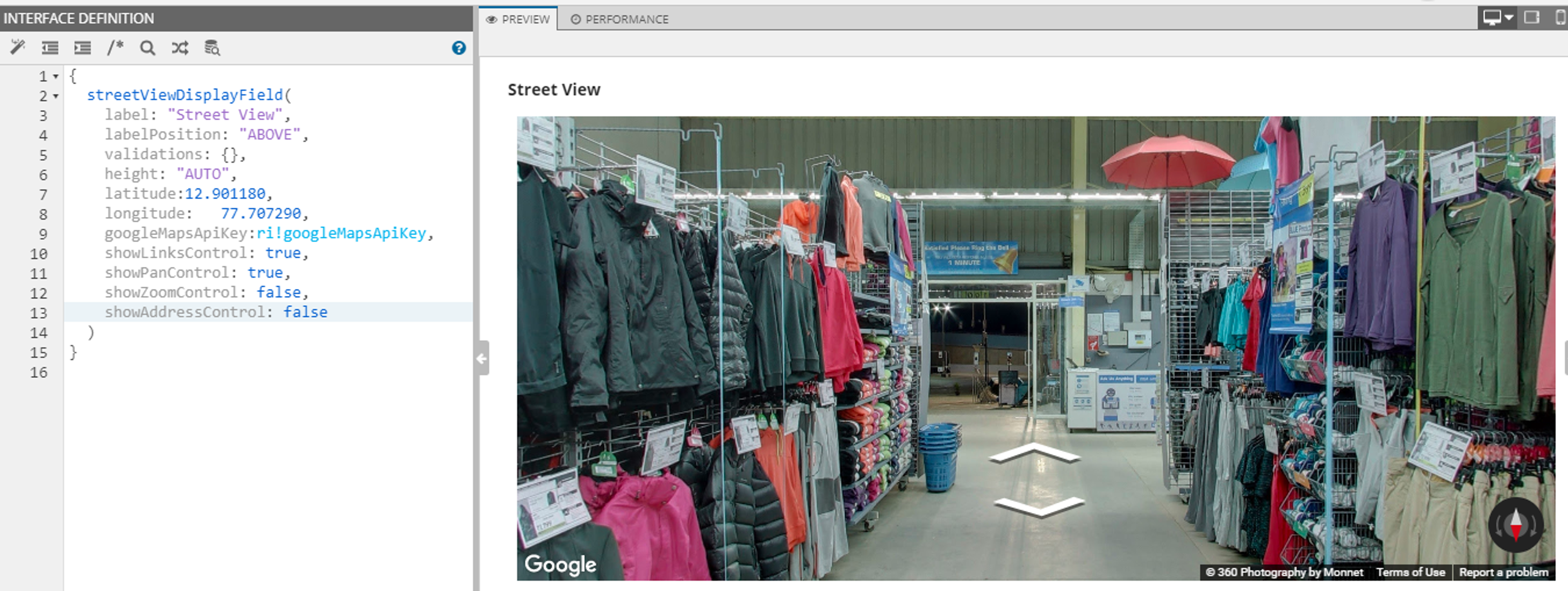 Google Street View Component screenshot 7