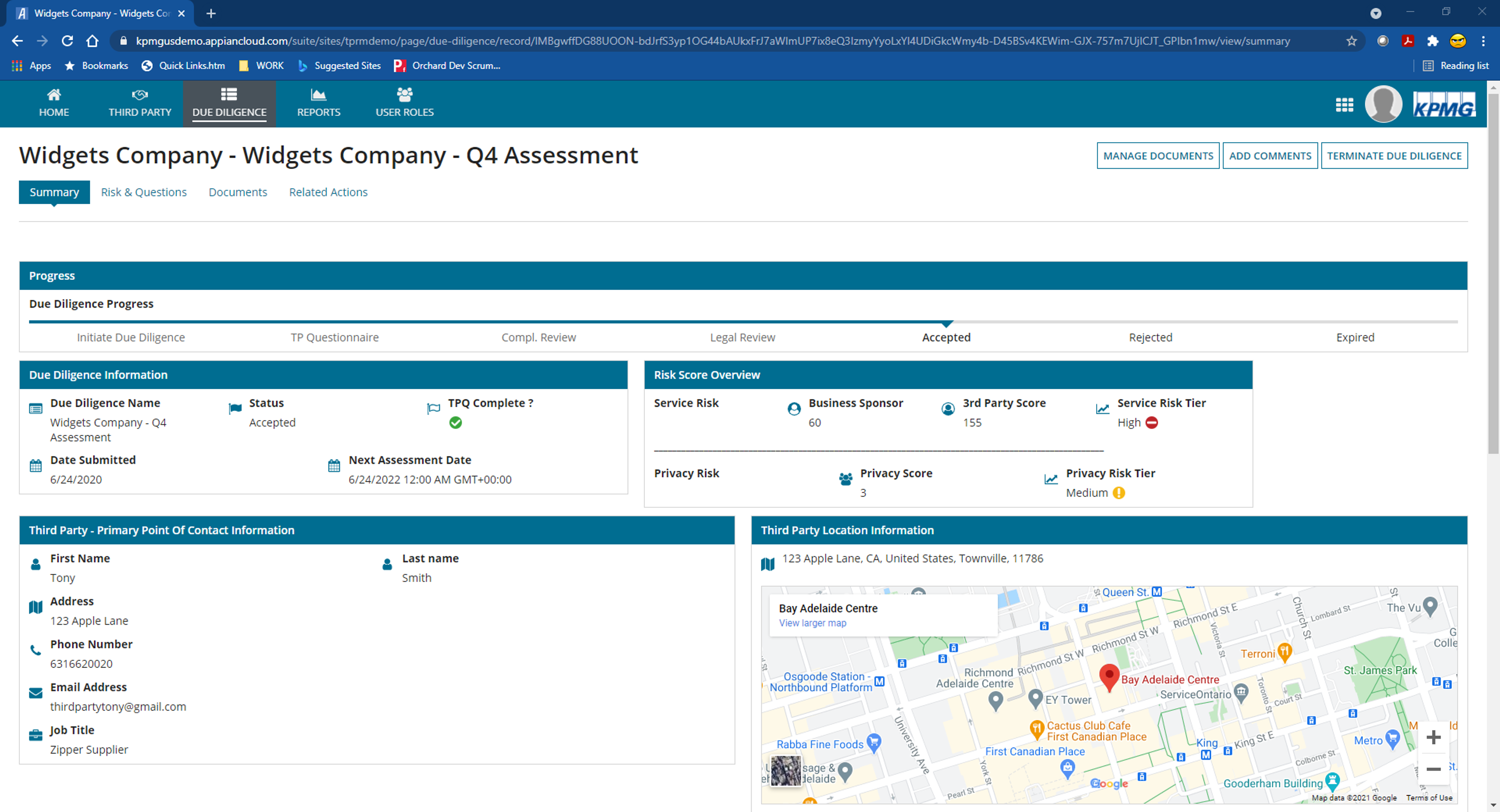 Third-Party Risk Management (TPRM) screenshot 5
