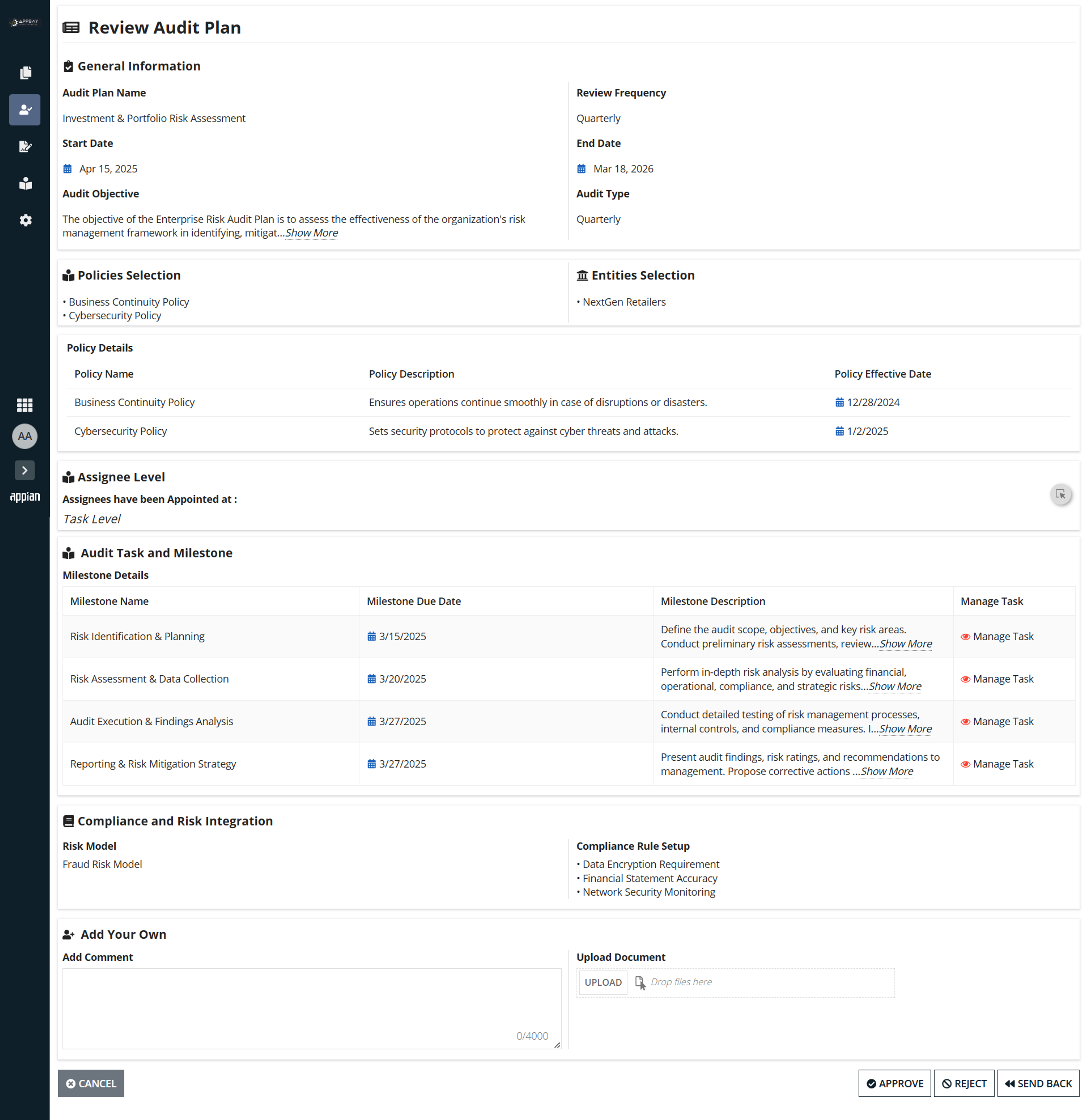 Appbay Audit IQ screenshot 8