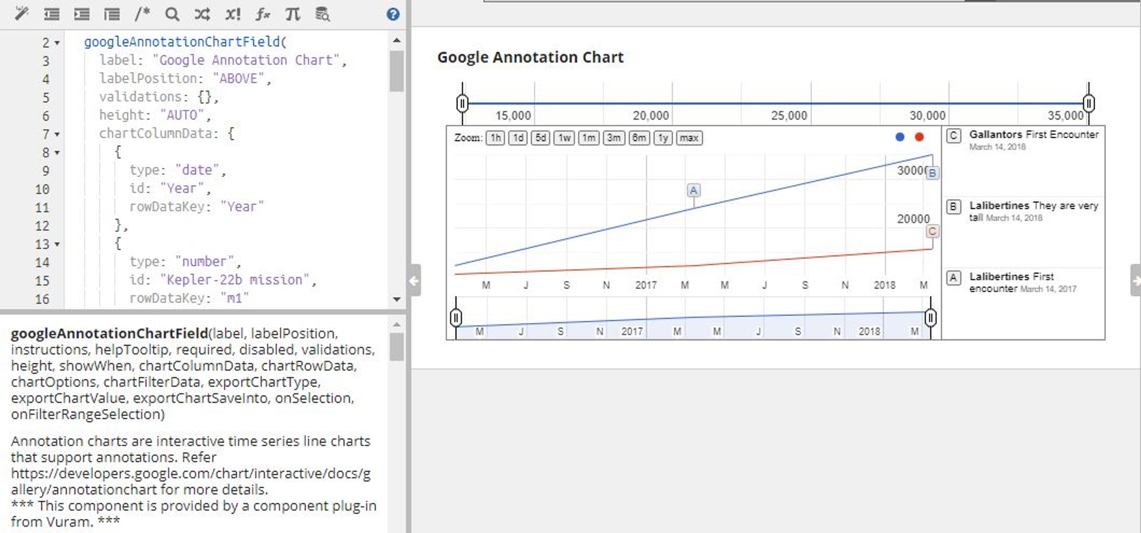 Google Charts Component screenshot 4