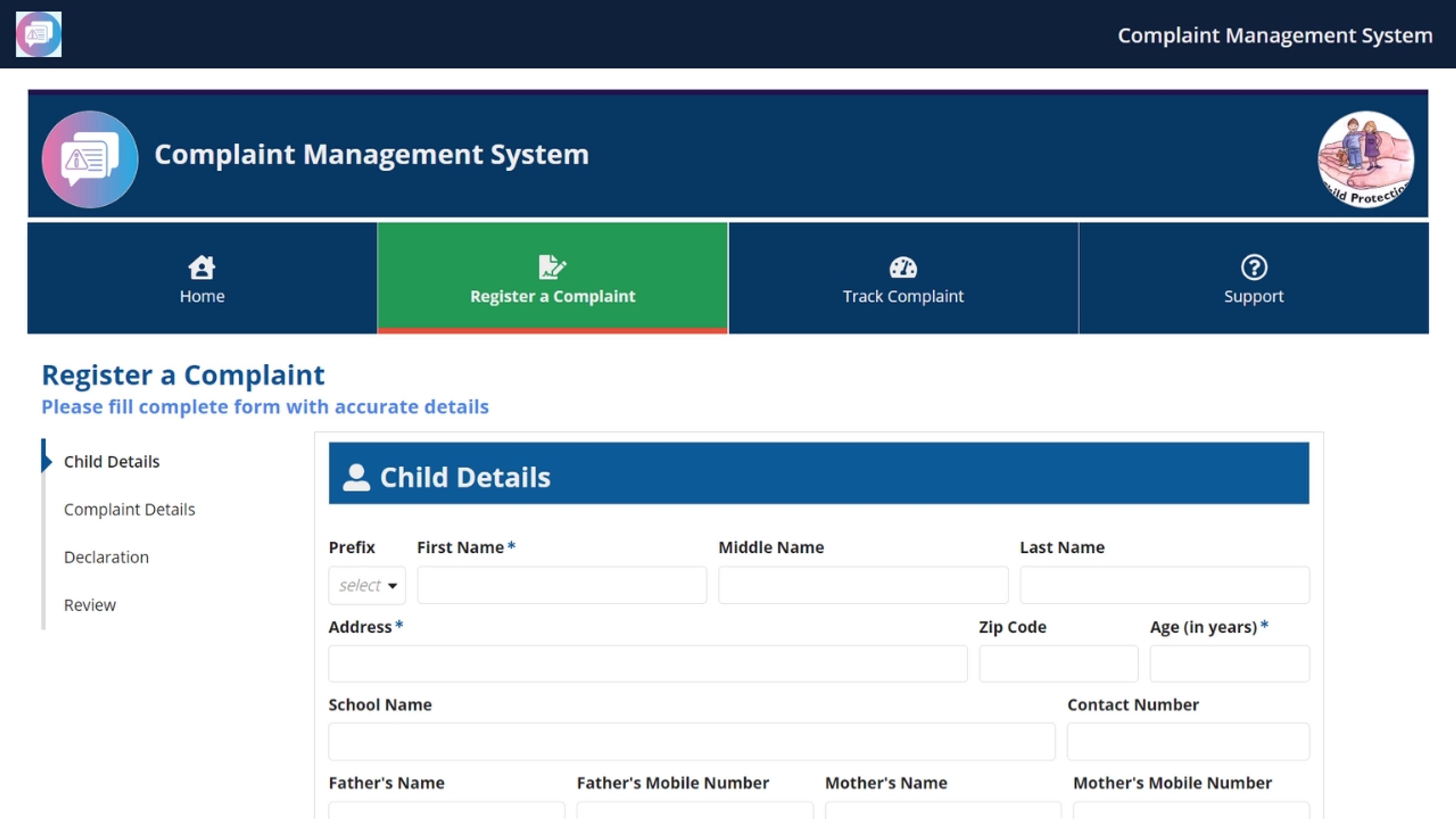 Complaint Management System screenshot 5