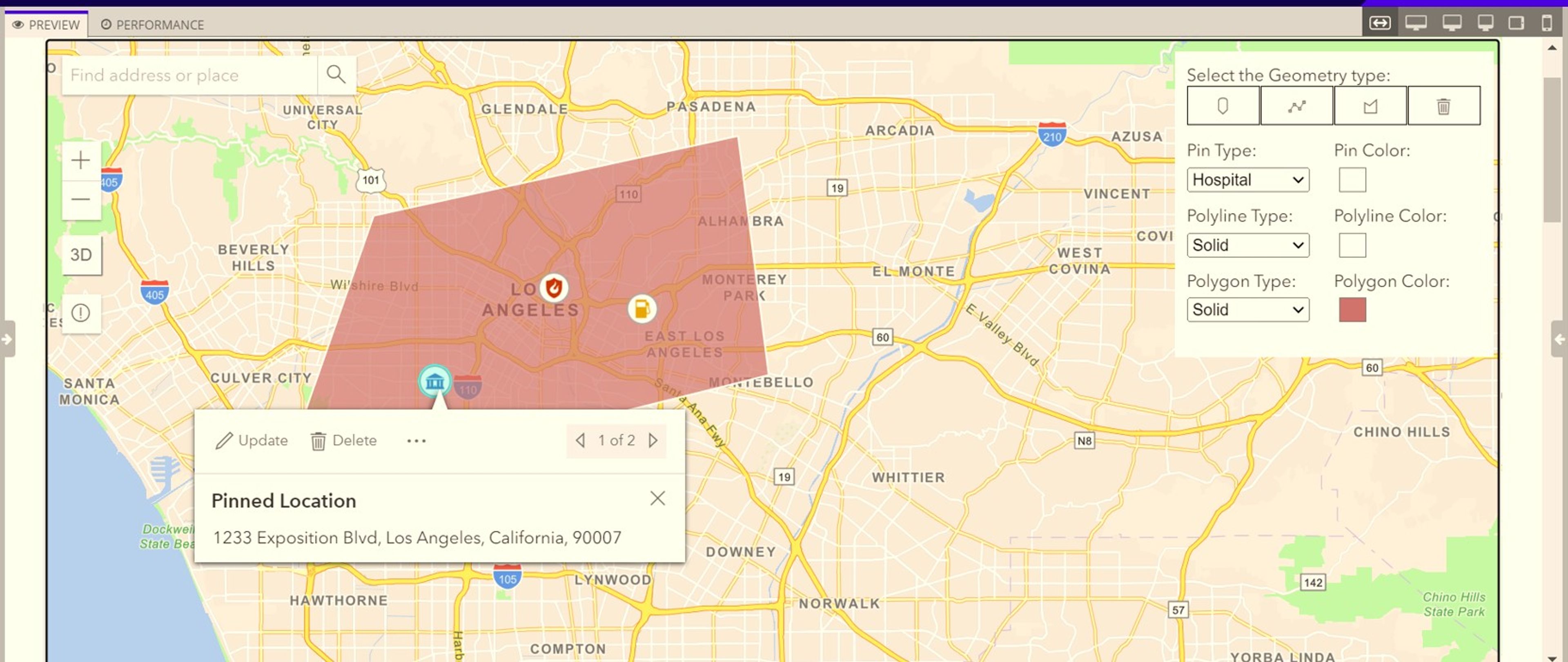 ESRI Map screenshot 3