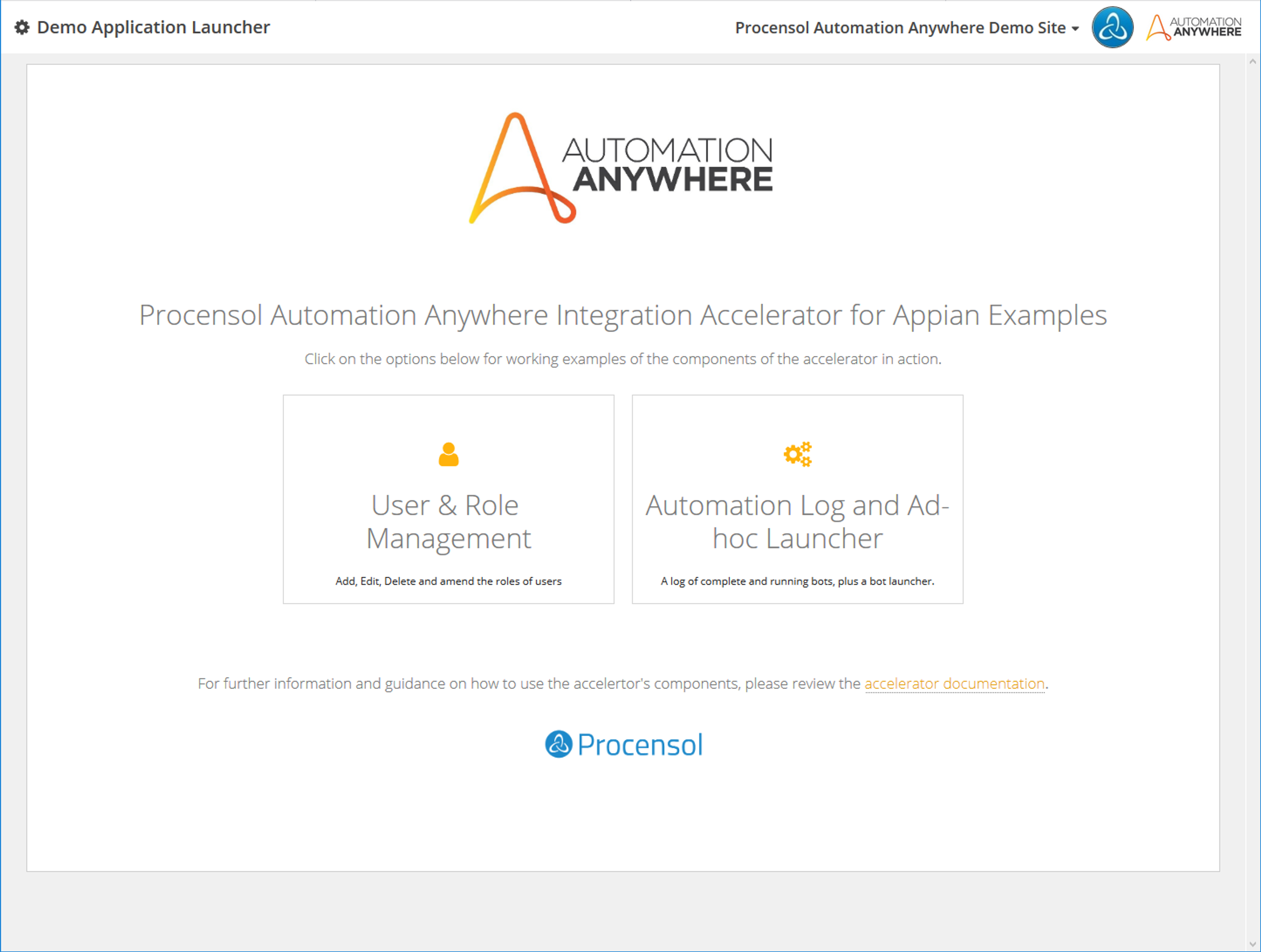 Automation Anywhere Integration Accelerator screenshot 6
