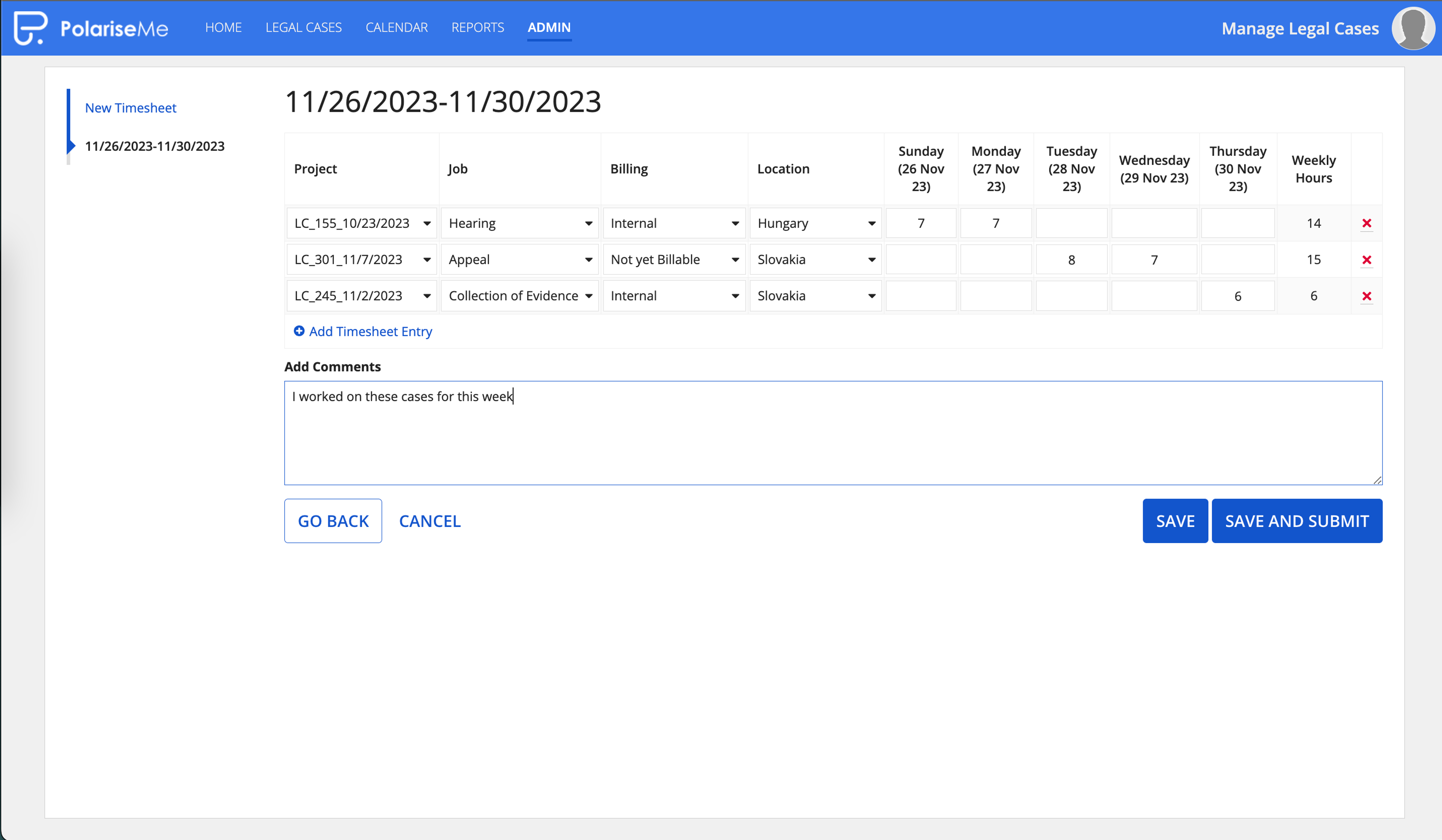Litigation Management screenshot 6