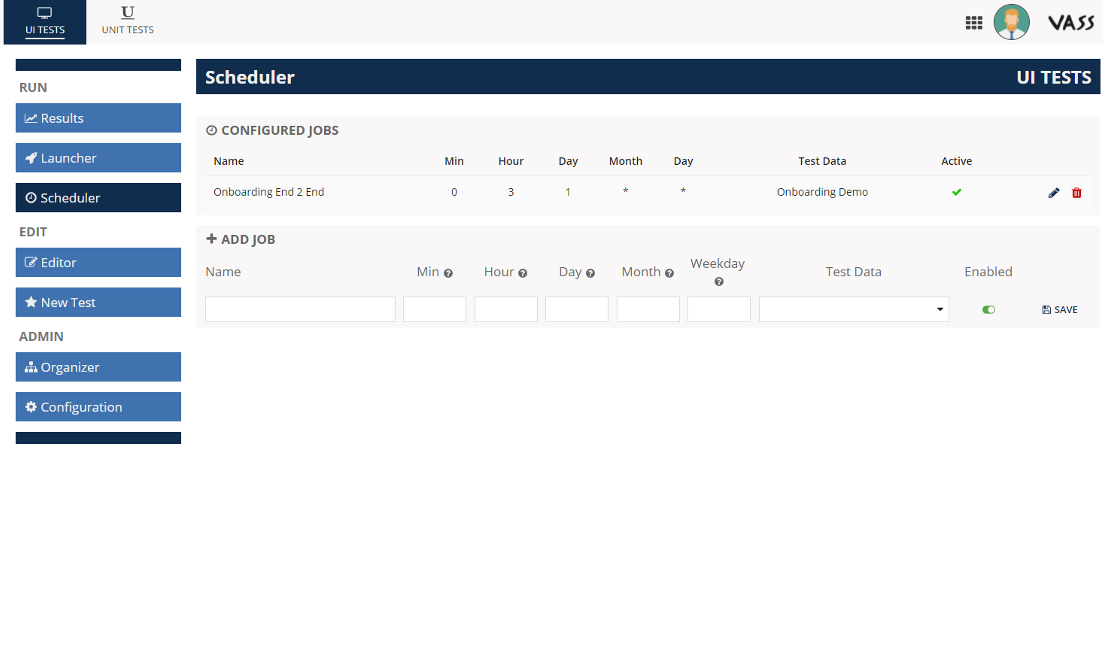 VASS Testing Suite screenshot 6