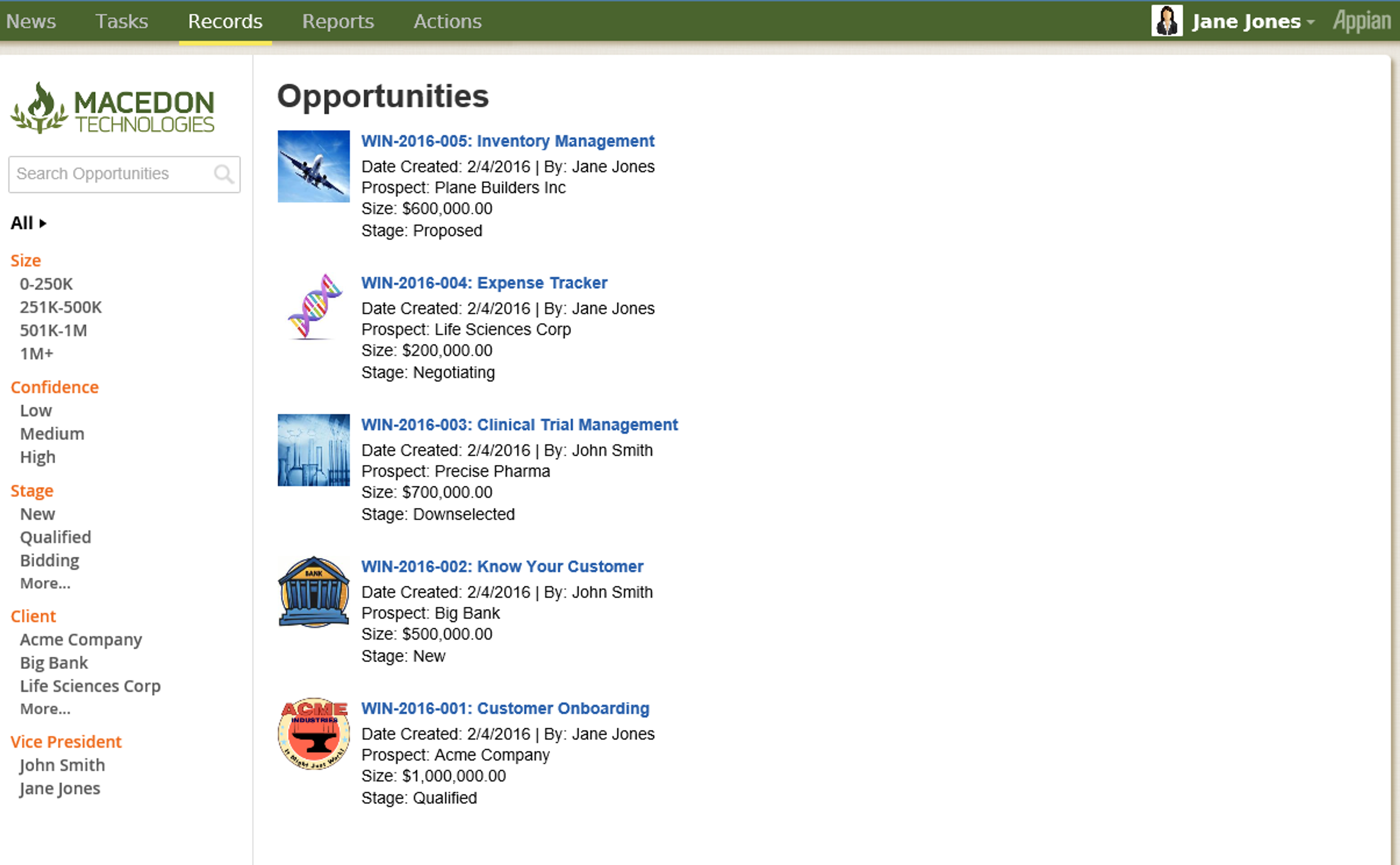 Sales Opportunity Tracker (WIN) screenshot 3