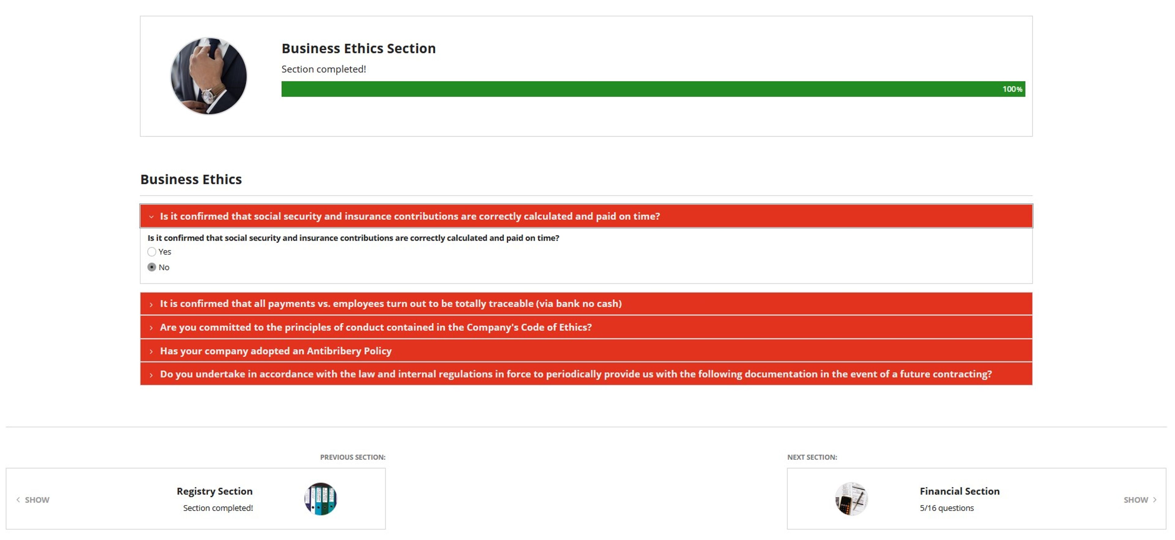 SRRM - Supplier Reputation Risk Management screenshot 5