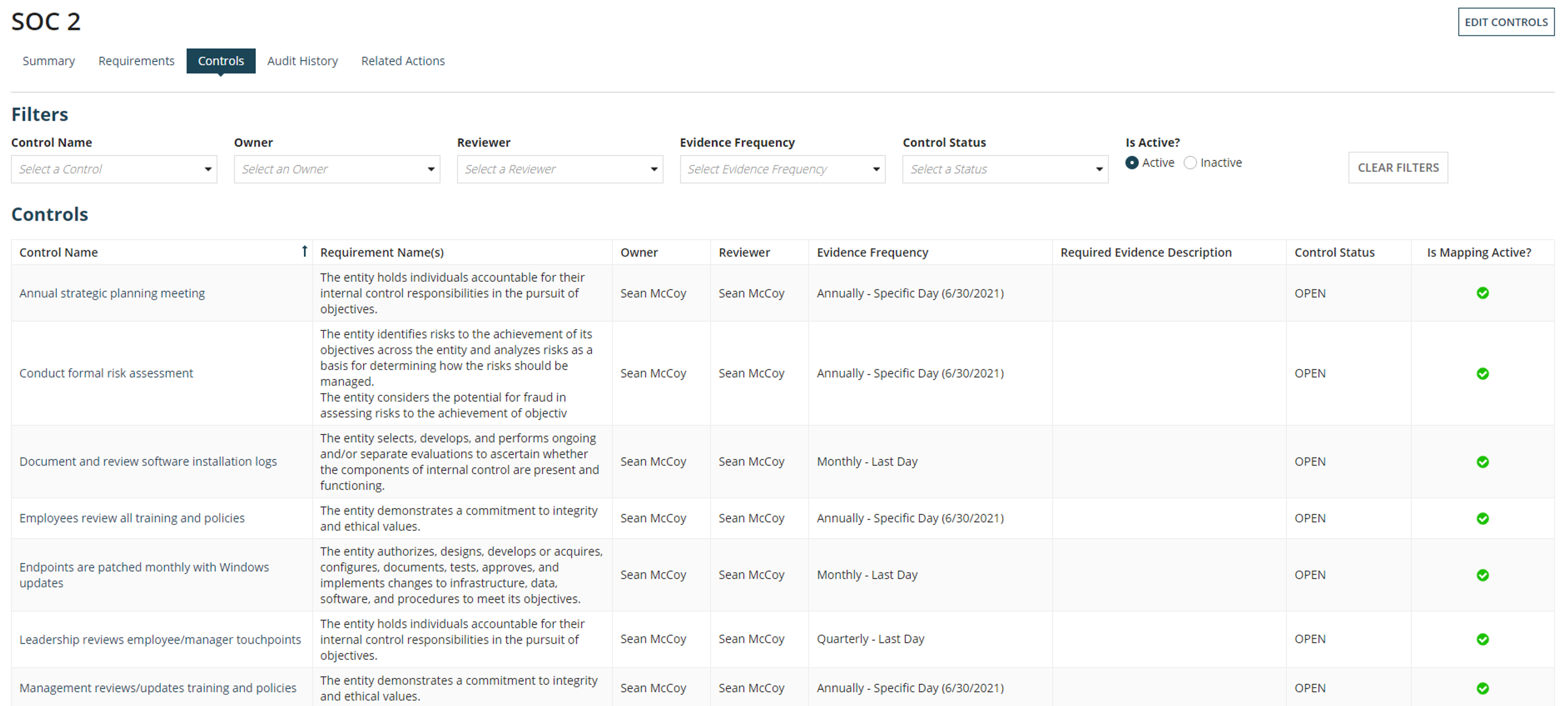 Compliance Management Application screenshot 3