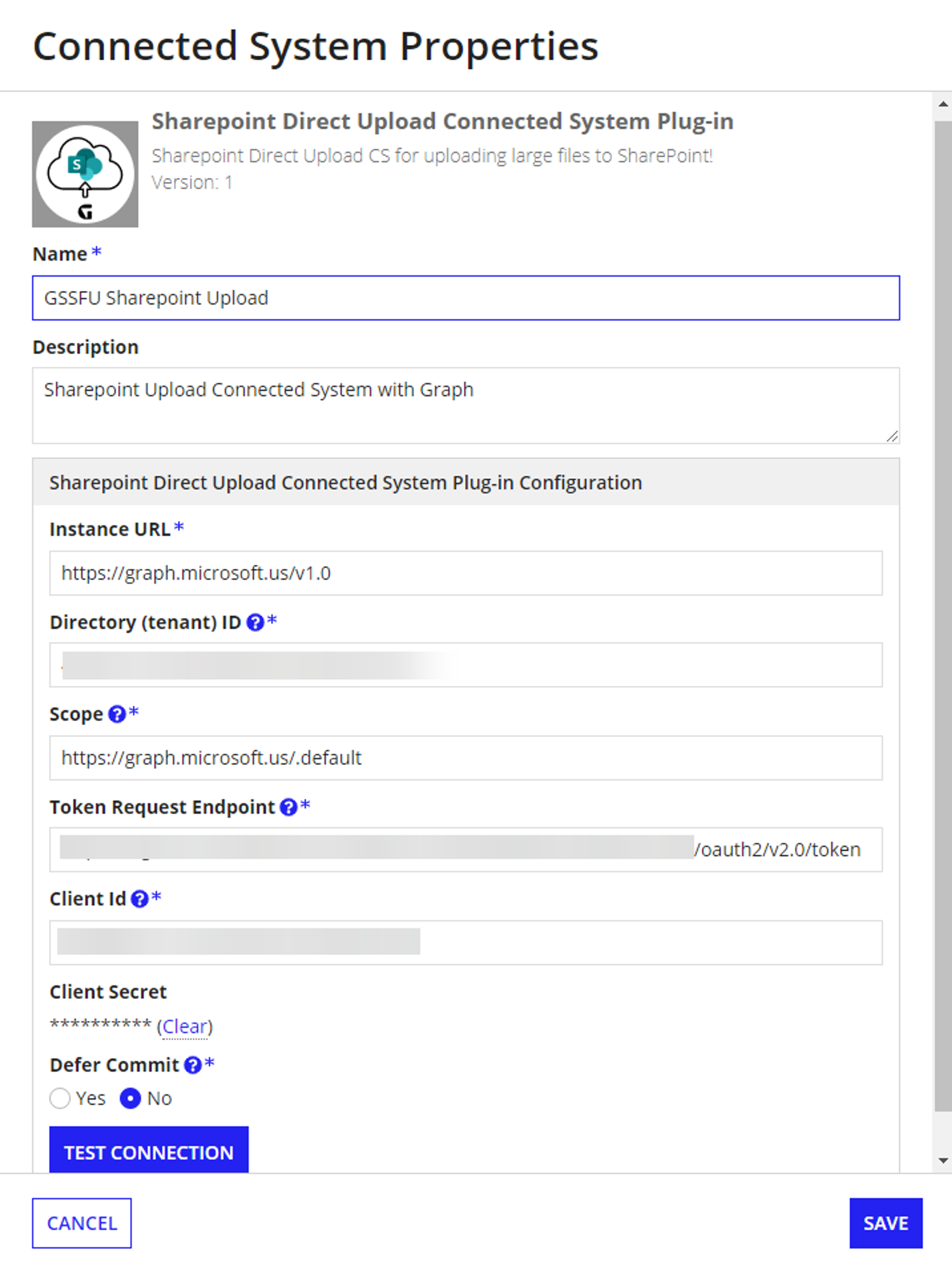 Groundswell Connected System - Sharepoint Direct Upload screenshot 2