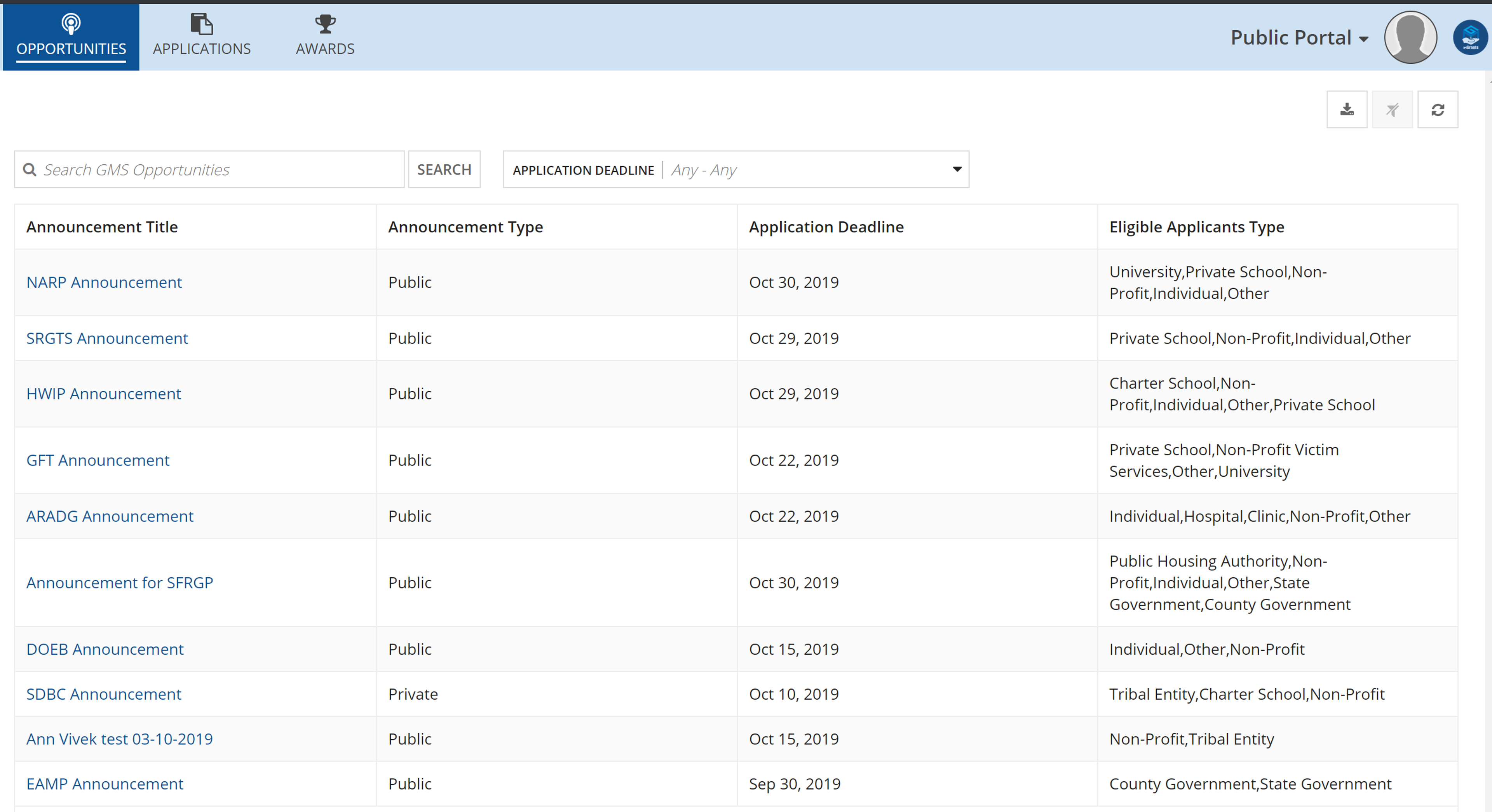 mGrants screenshot 6