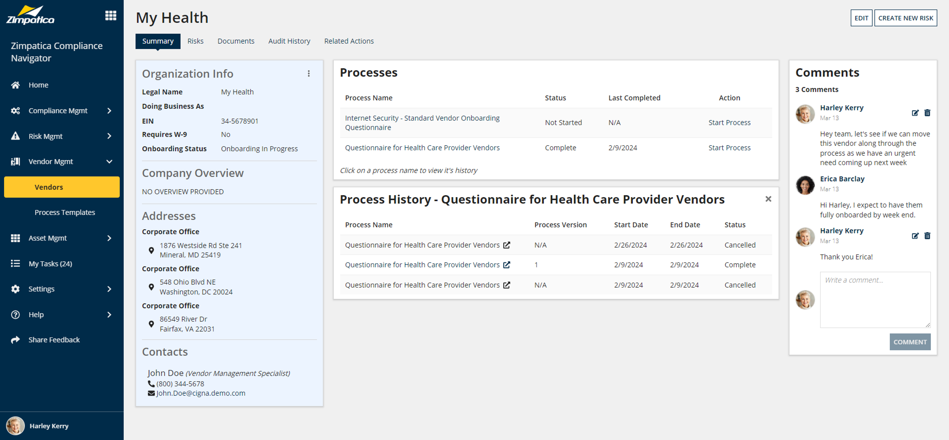 Zimpatica Compliance Navigator screenshot 8
