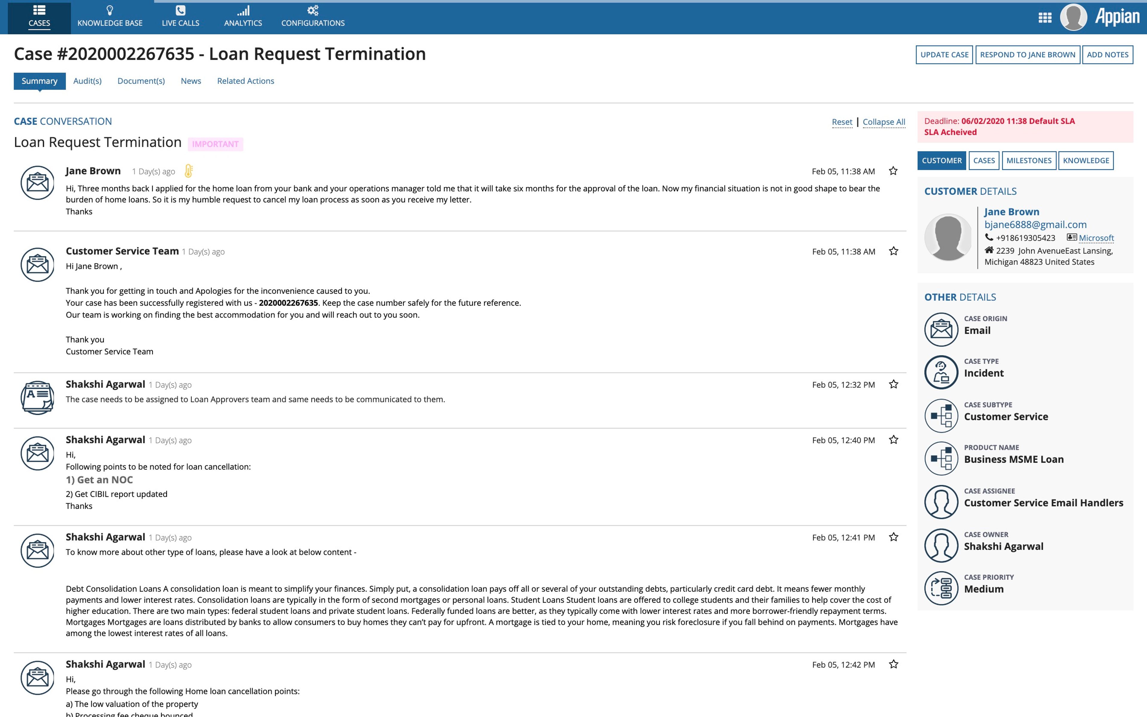CRM - Customer Service 360 screenshot 1
