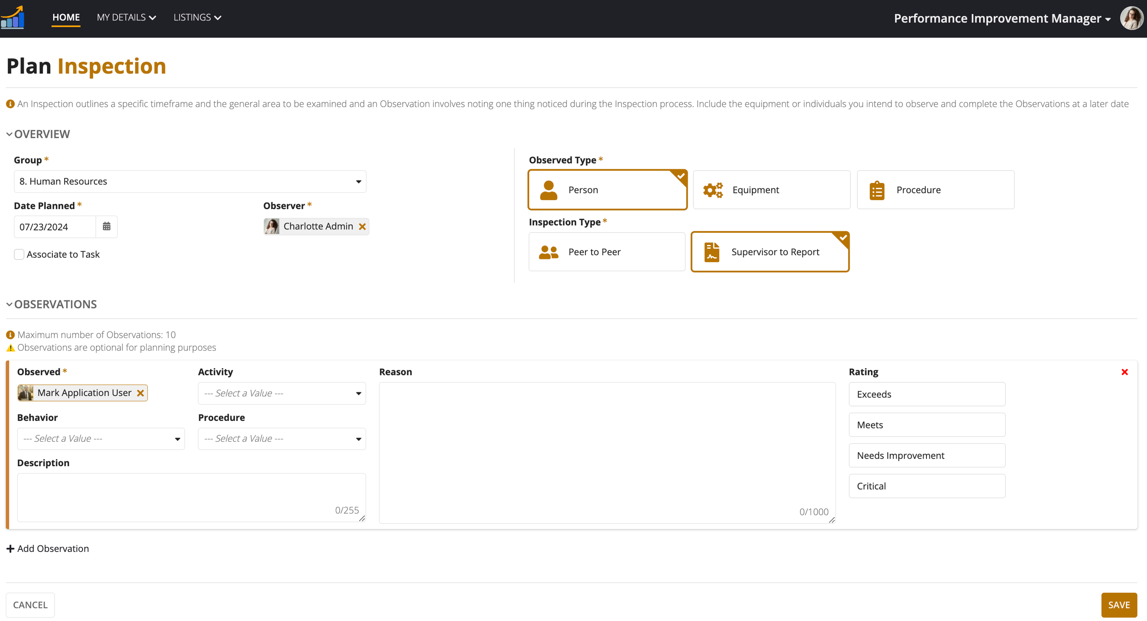 Performance Improvement Manager screenshot 6