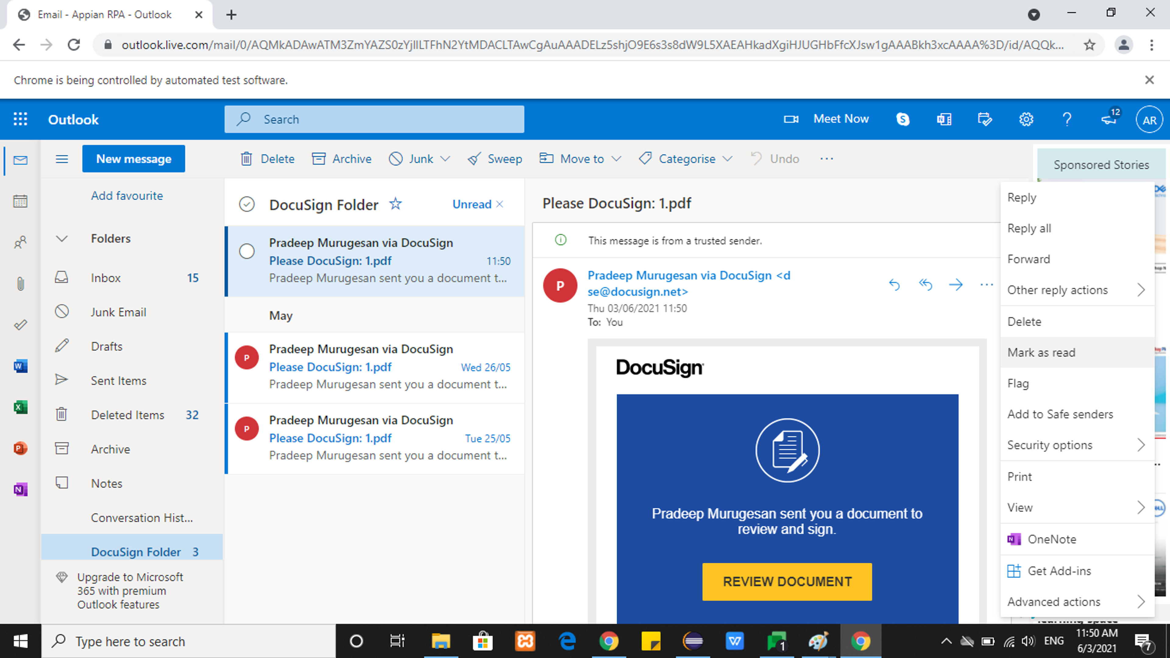 DocuSign Utility screenshot 4