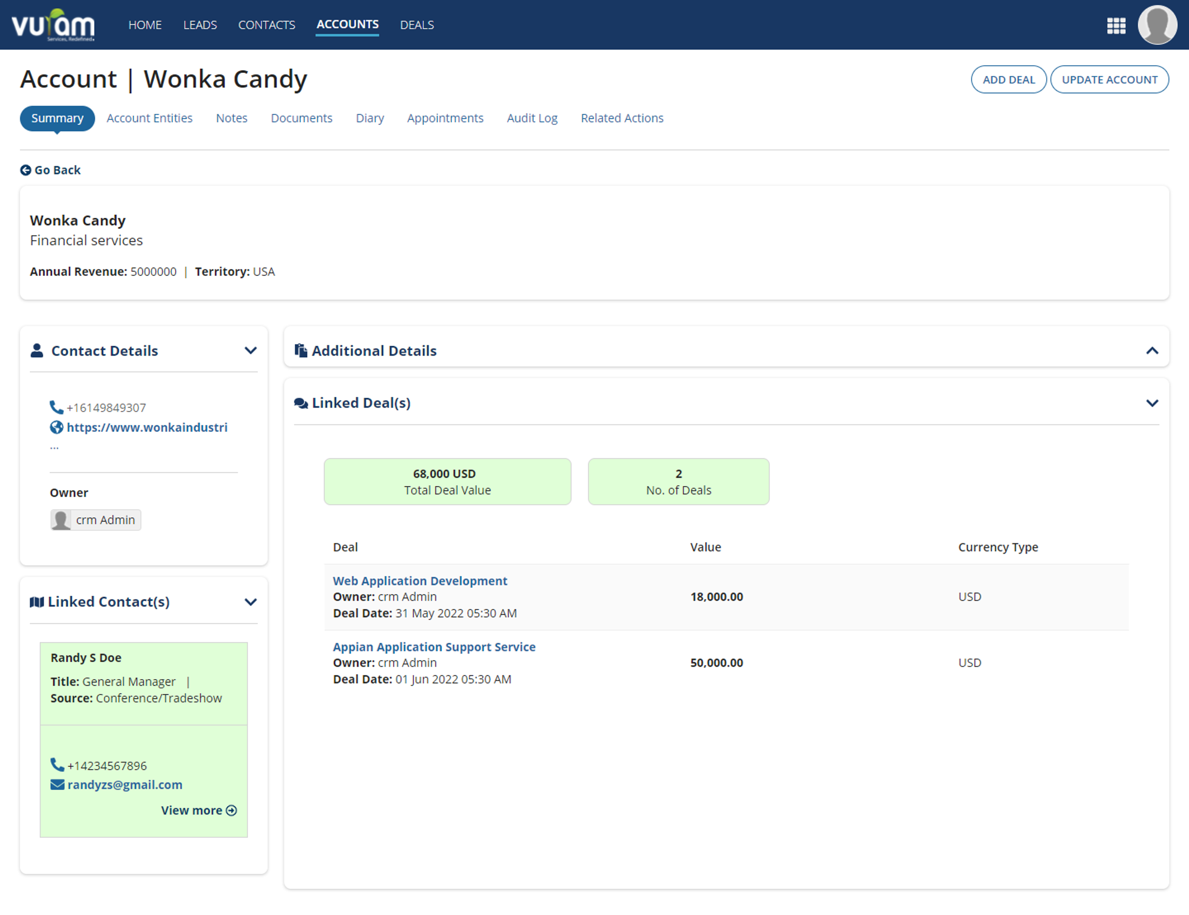 Sales ConneXions CRM screenshot 3