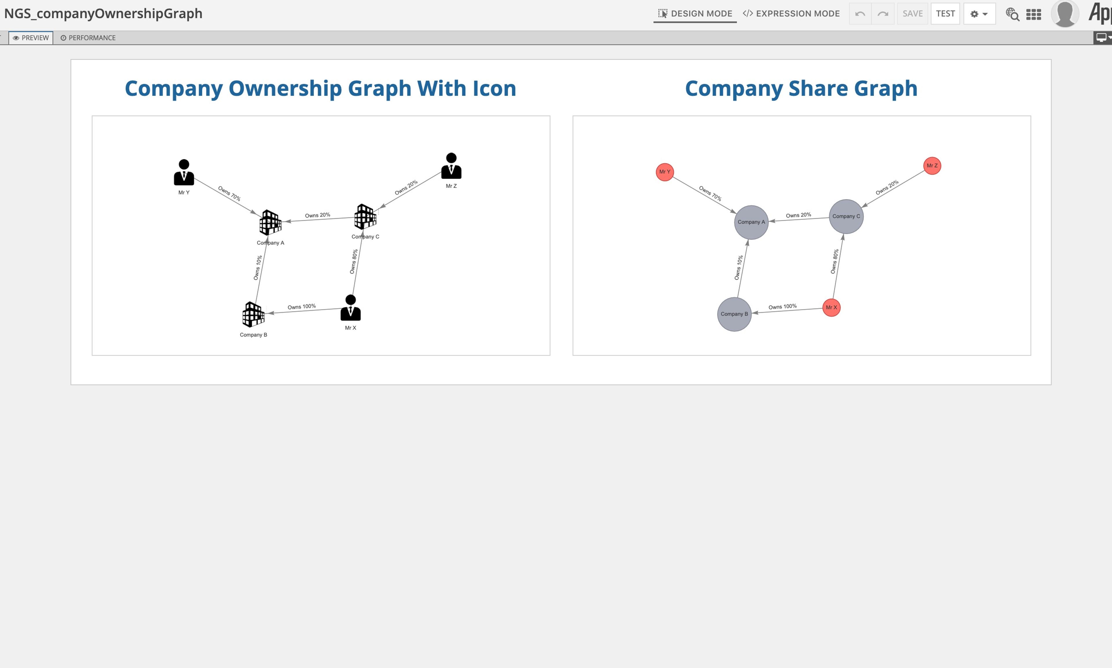 Network Graph Component screenshot 3