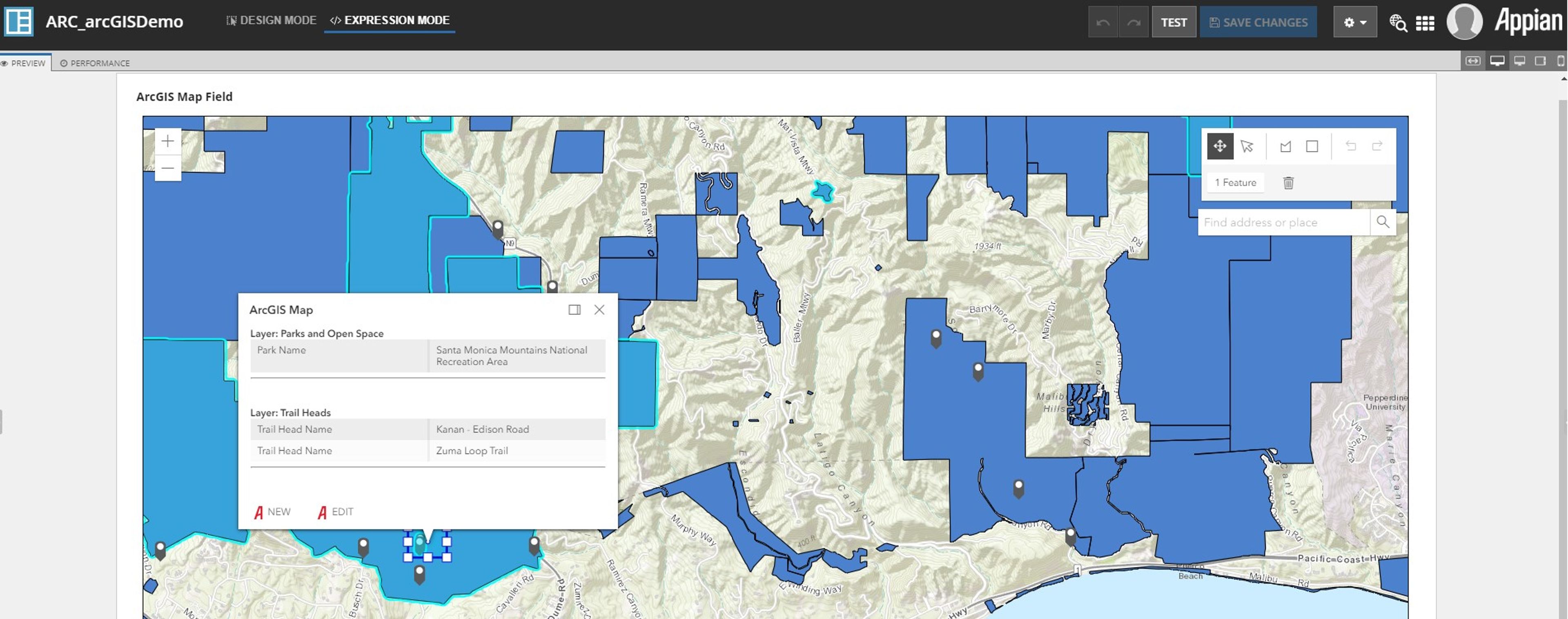 ArcGIS Map Integration screenshot 3