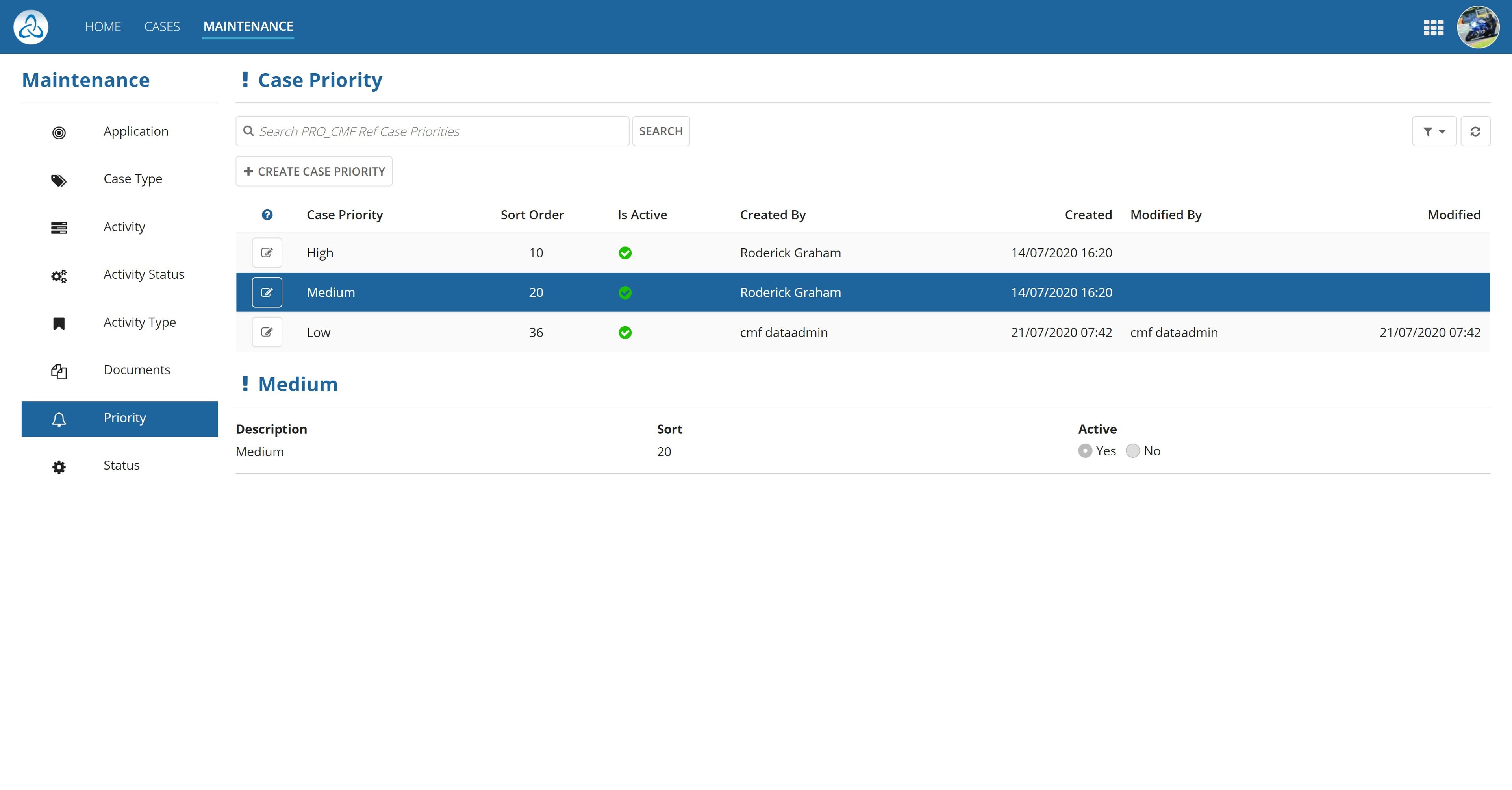 Dynamic Case Management Framework screenshot 2